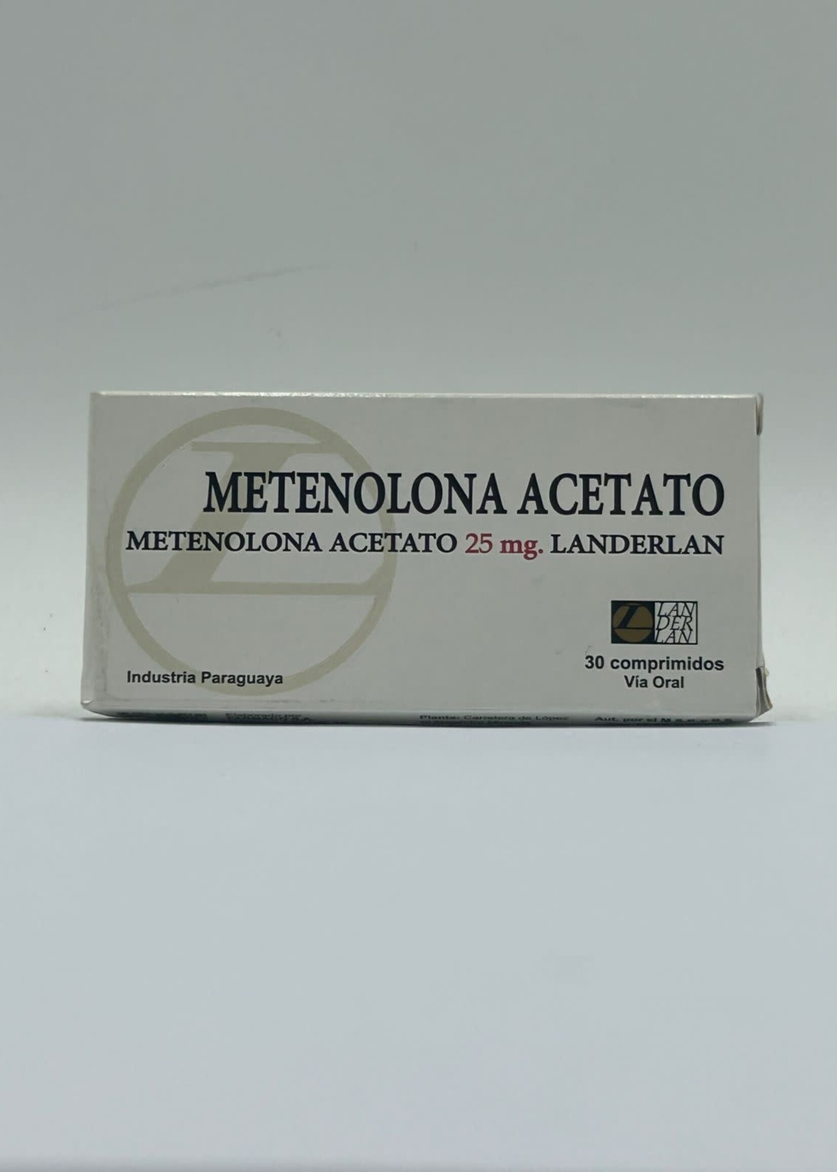 LANDERLAND METENOLONA ACETATO (PRIMO) LANDERLAND 25MG 30TAB