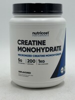 NUTRICOST CREATINA POWDER 200 SERV NUTRICOST *PROMO*