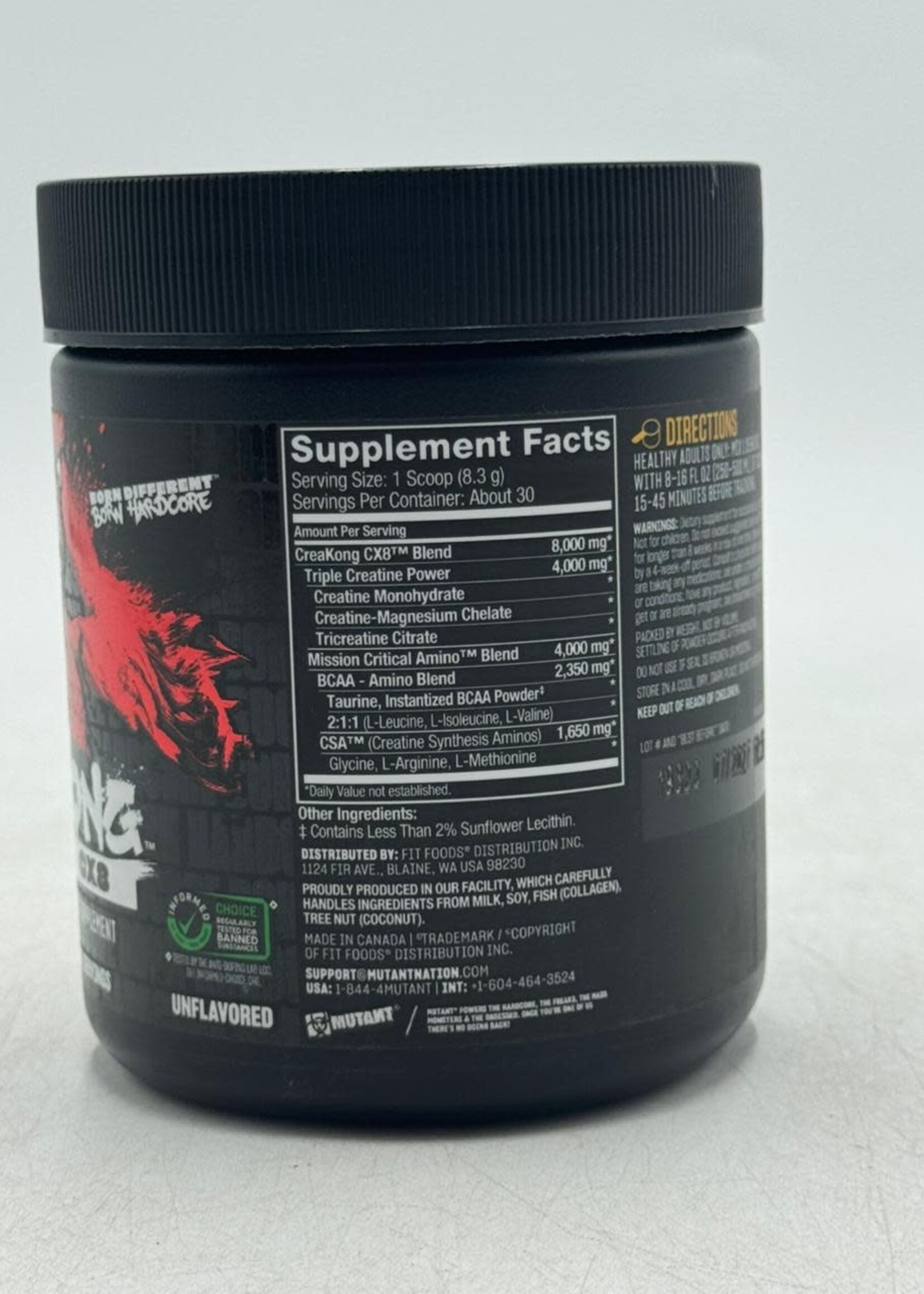 MUTANT CREAKONG CX8 30 SERV