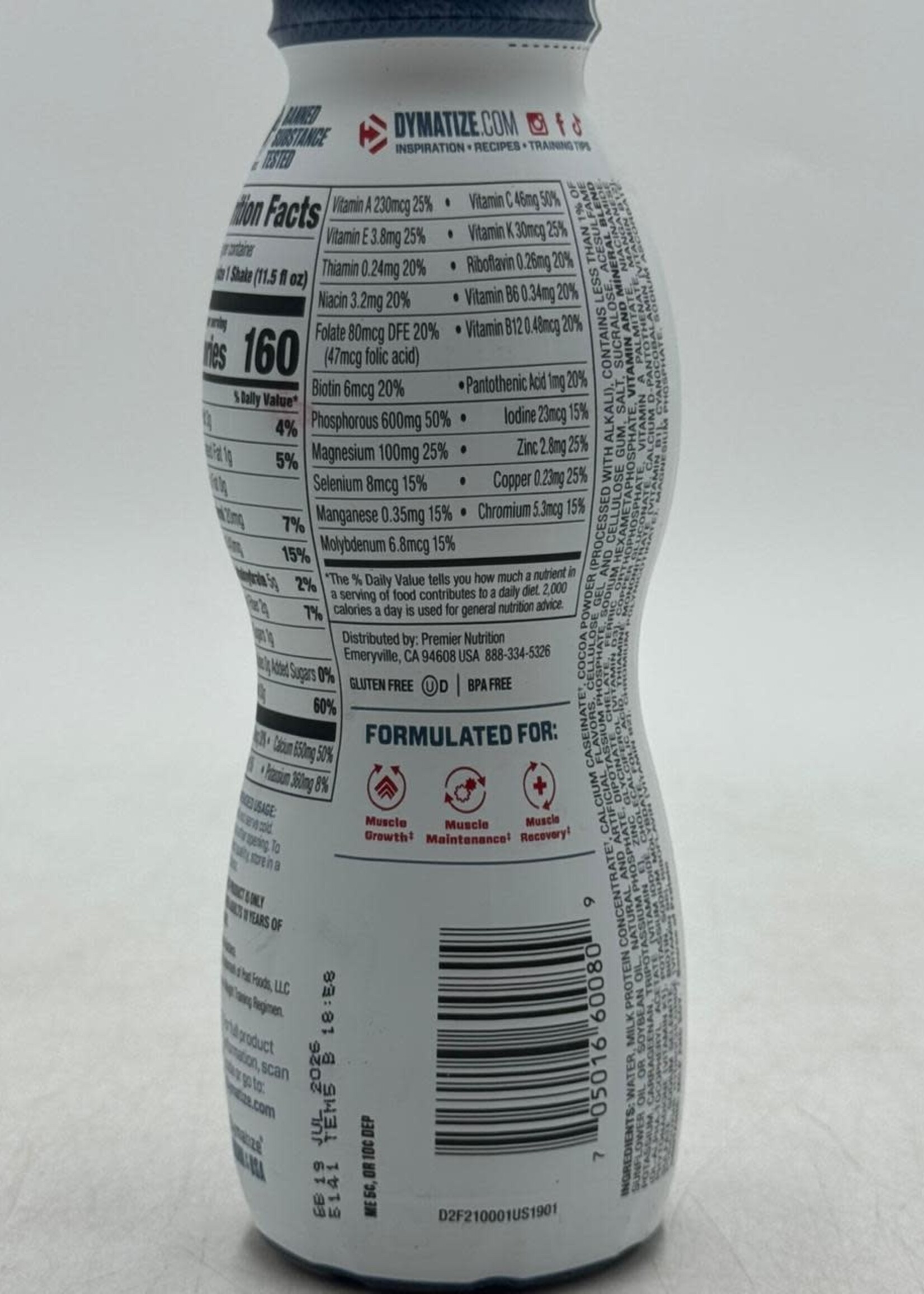 DYMATIZE PROTEIN SHAKE ISO100