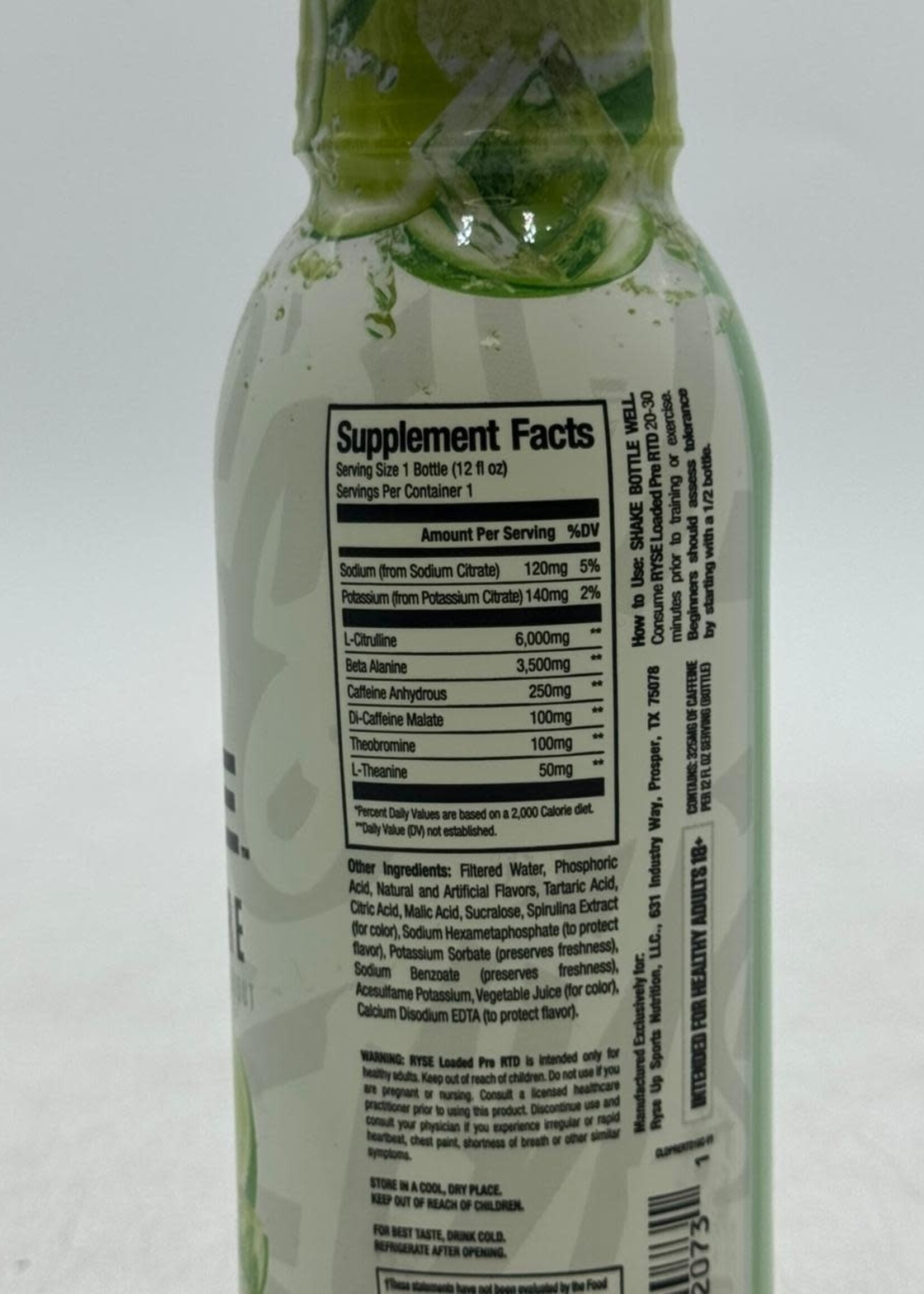 RYSE BEBIDA RYSE LOADED