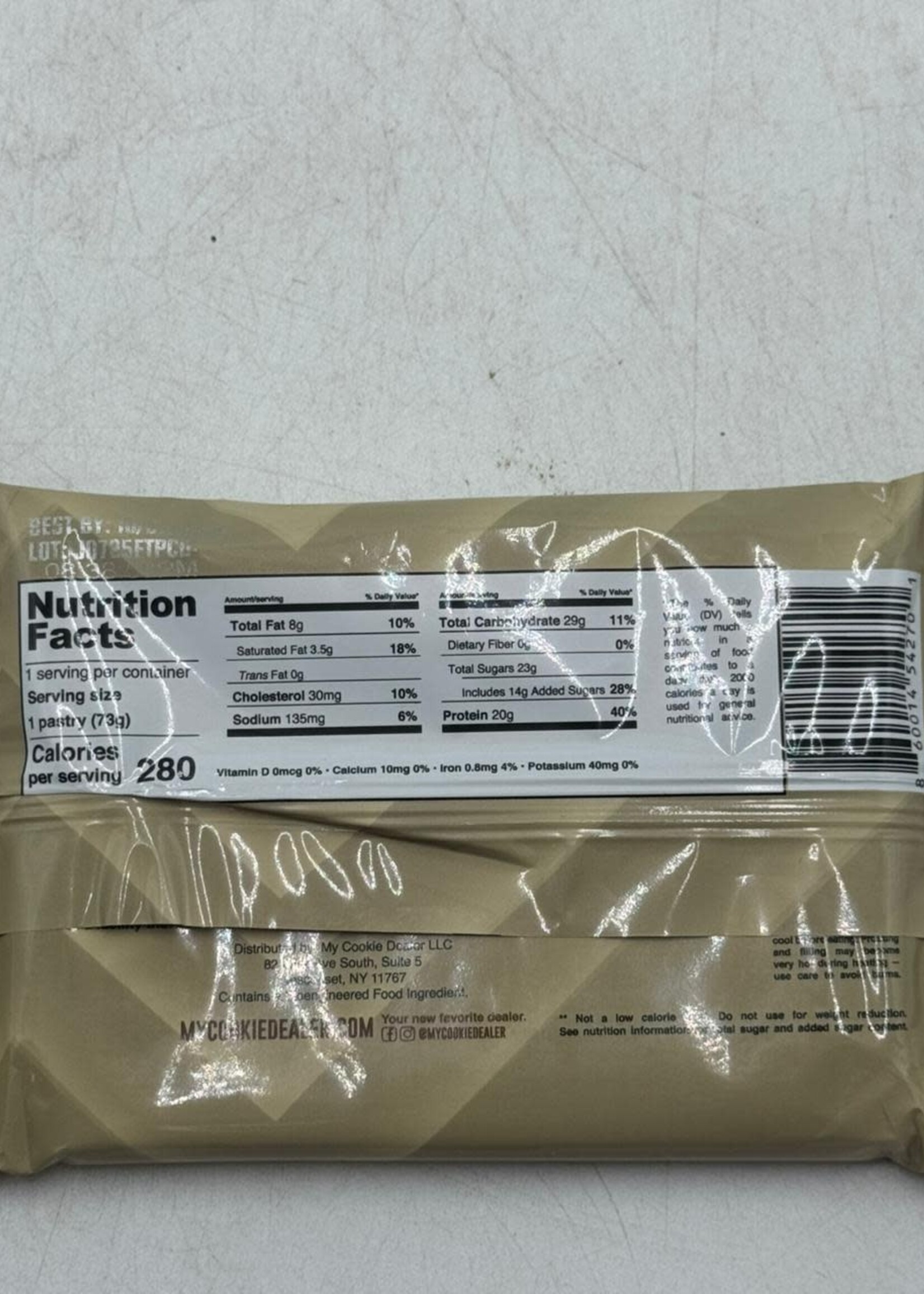 RAW RAW  COOKIE TOASTER PASTRY