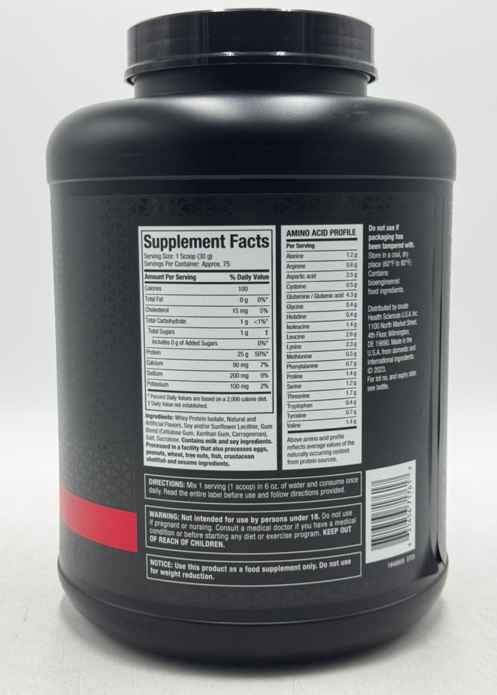 MUSCLETECH ISO WHEY 72 SERV MUSCLETECH