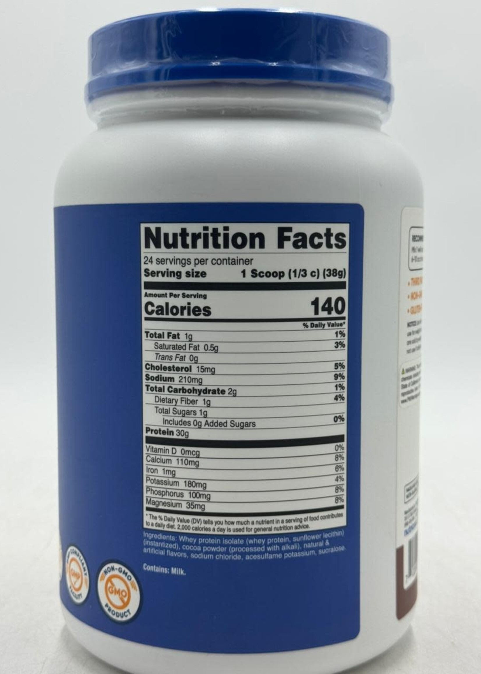 WHEY PROTEIN ISOLATE NUTRICOST