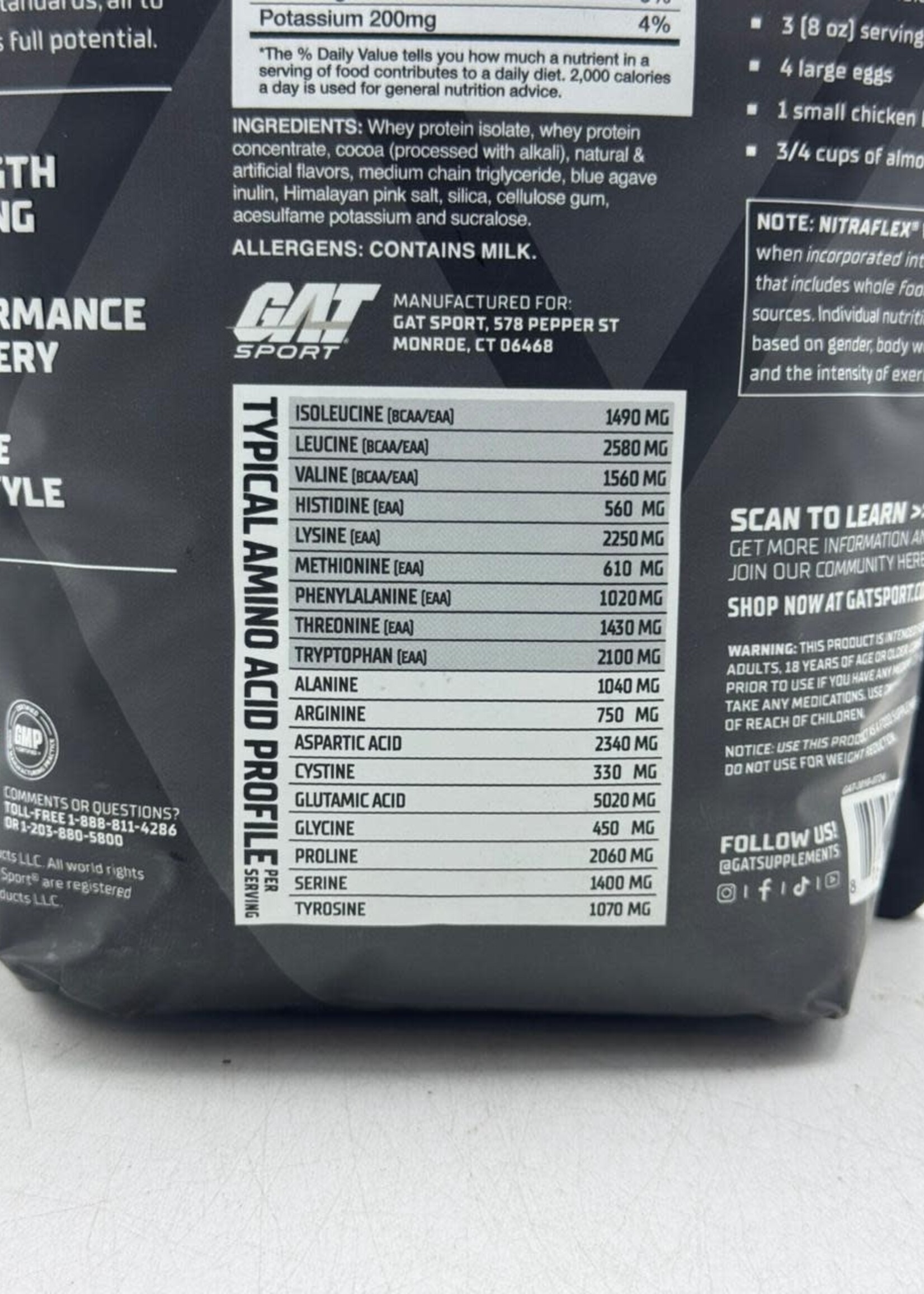 GAT NITRAFLEX WHEY PROTEIN ISO