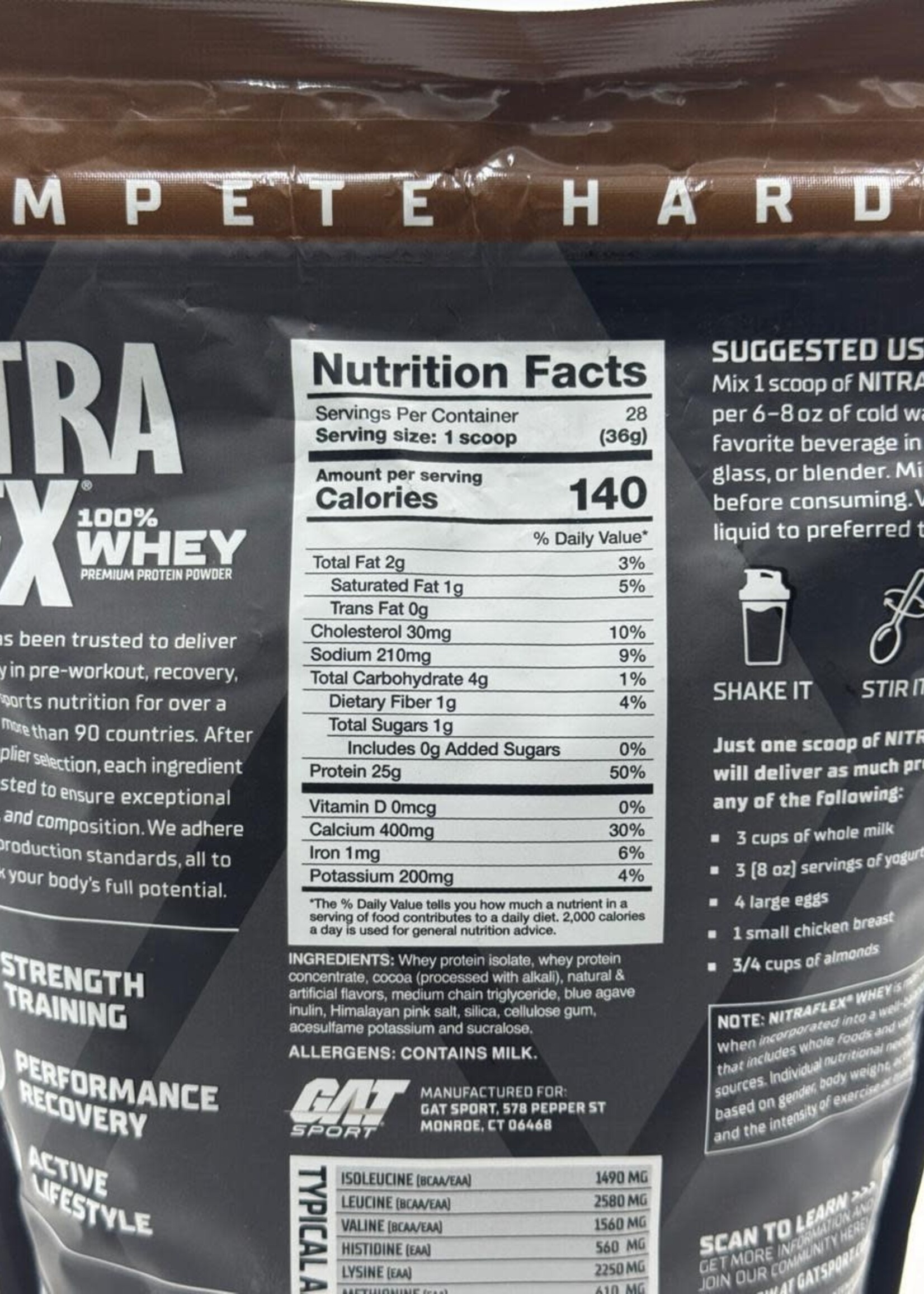 GAT NITRAFLEX WHEY PROTEIN ISO