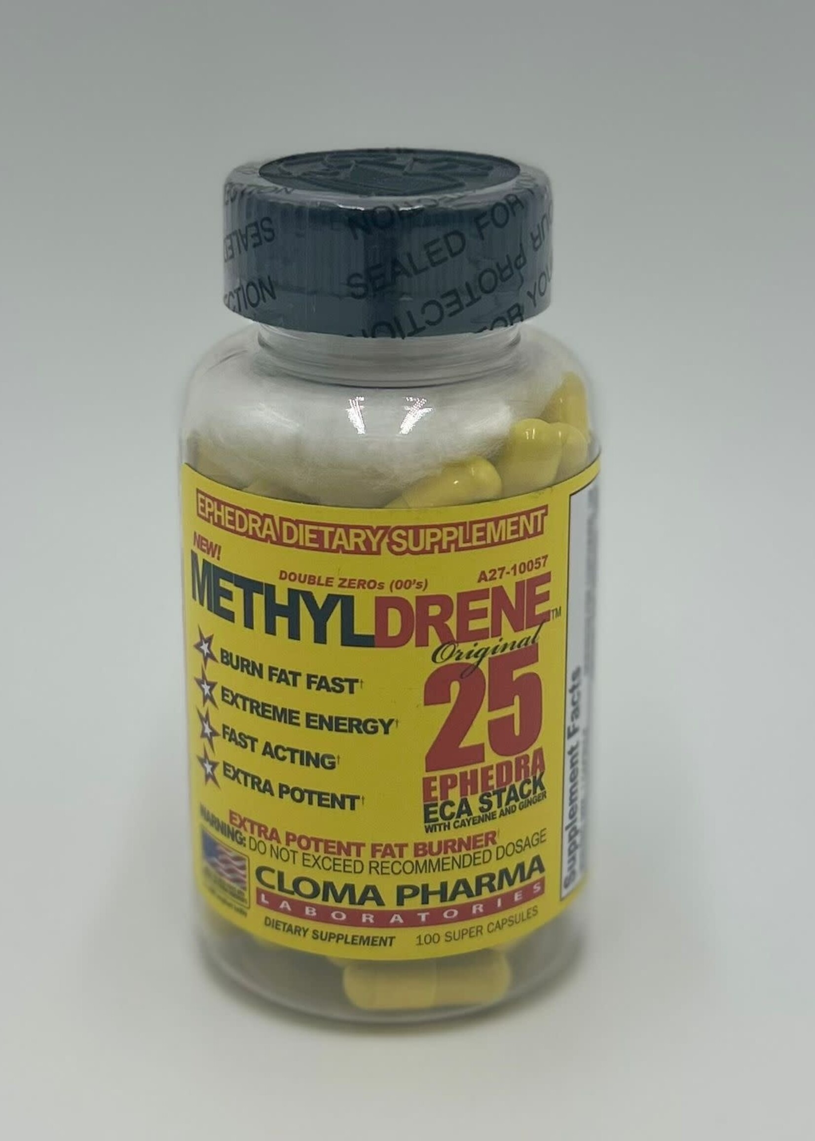 CLOMA PHARMA METHYLDRENE AMARILLO CLOMA PHARMA 100 CAP