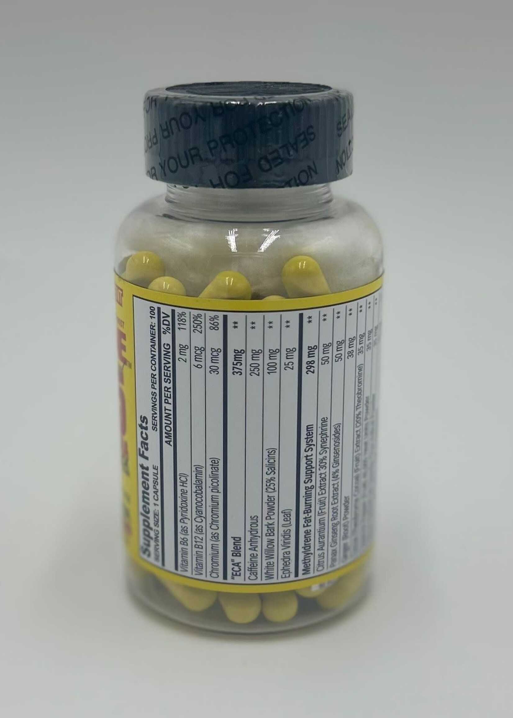 CLOMA PHARMA METHYLDRENE AMARILLO CLOMA PHARMA 100 CAP
