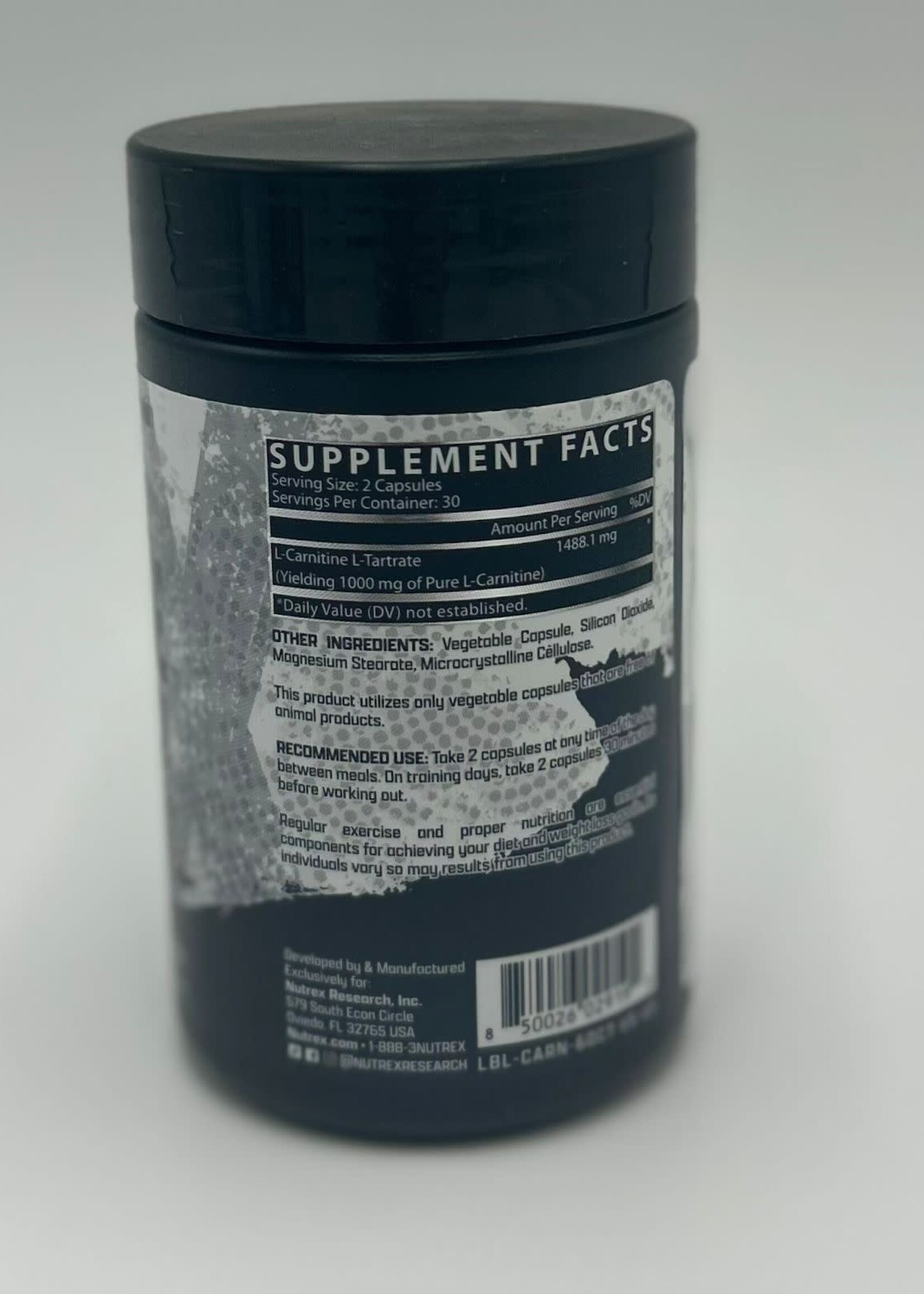 NUTREX CARNITINA NUTREX  60 CAPS