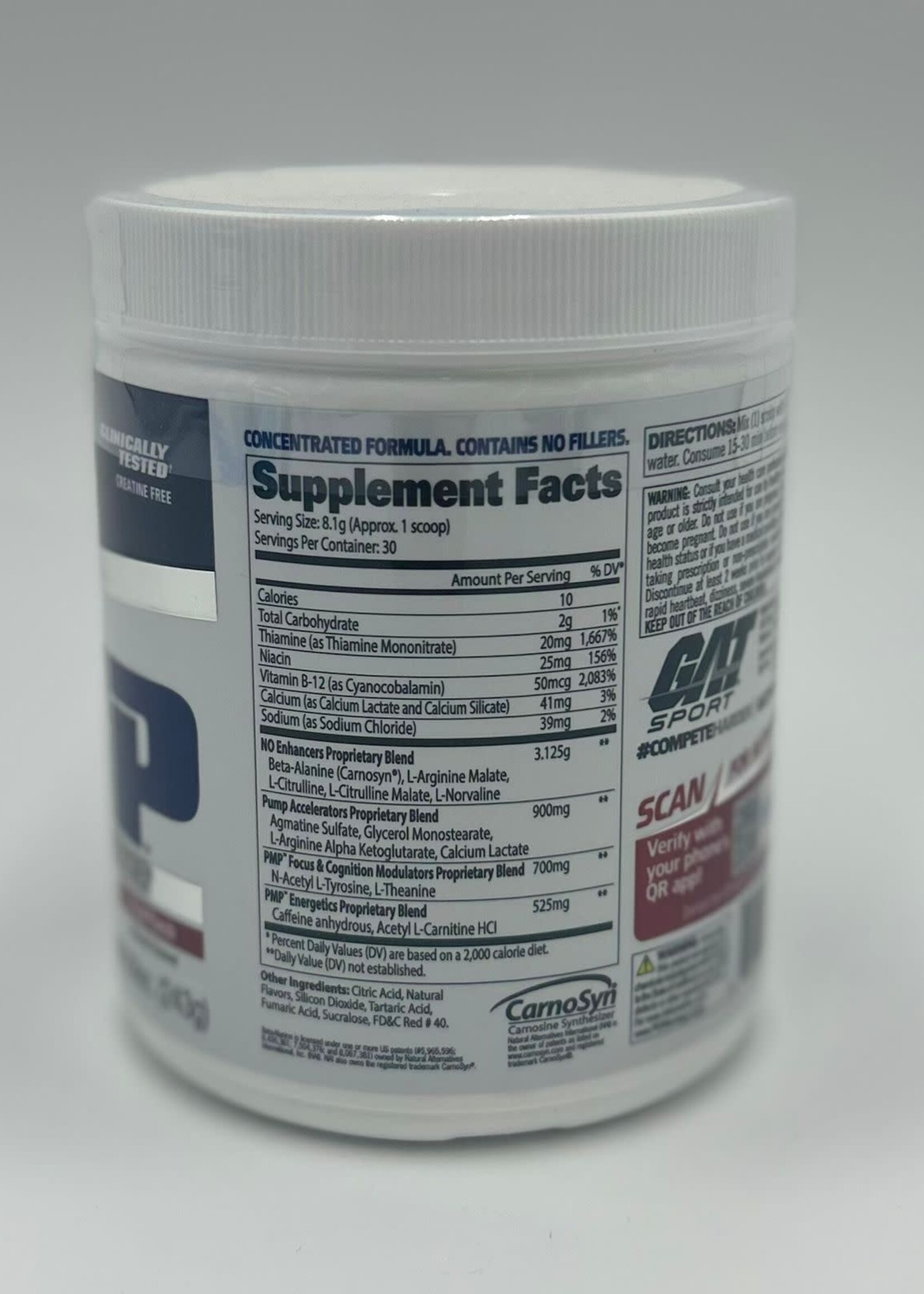 GAT PMP PREWORK (CLINICALLY TESTED) GAT