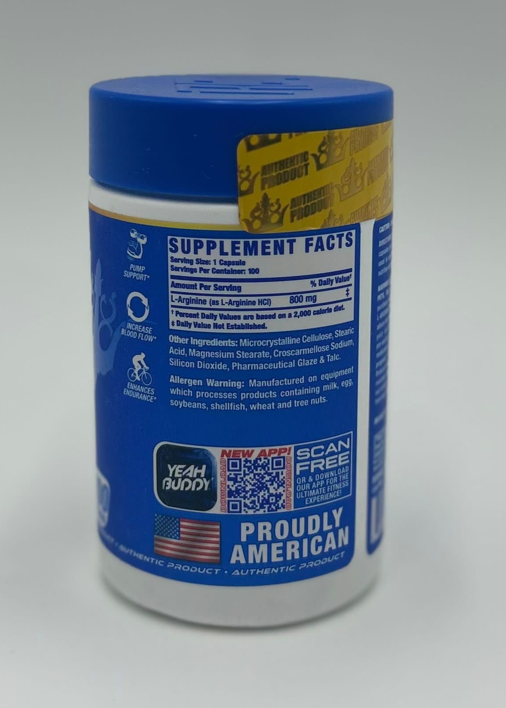 RONNIE COLEMAN ARGININA RC 800MG/100 CAP