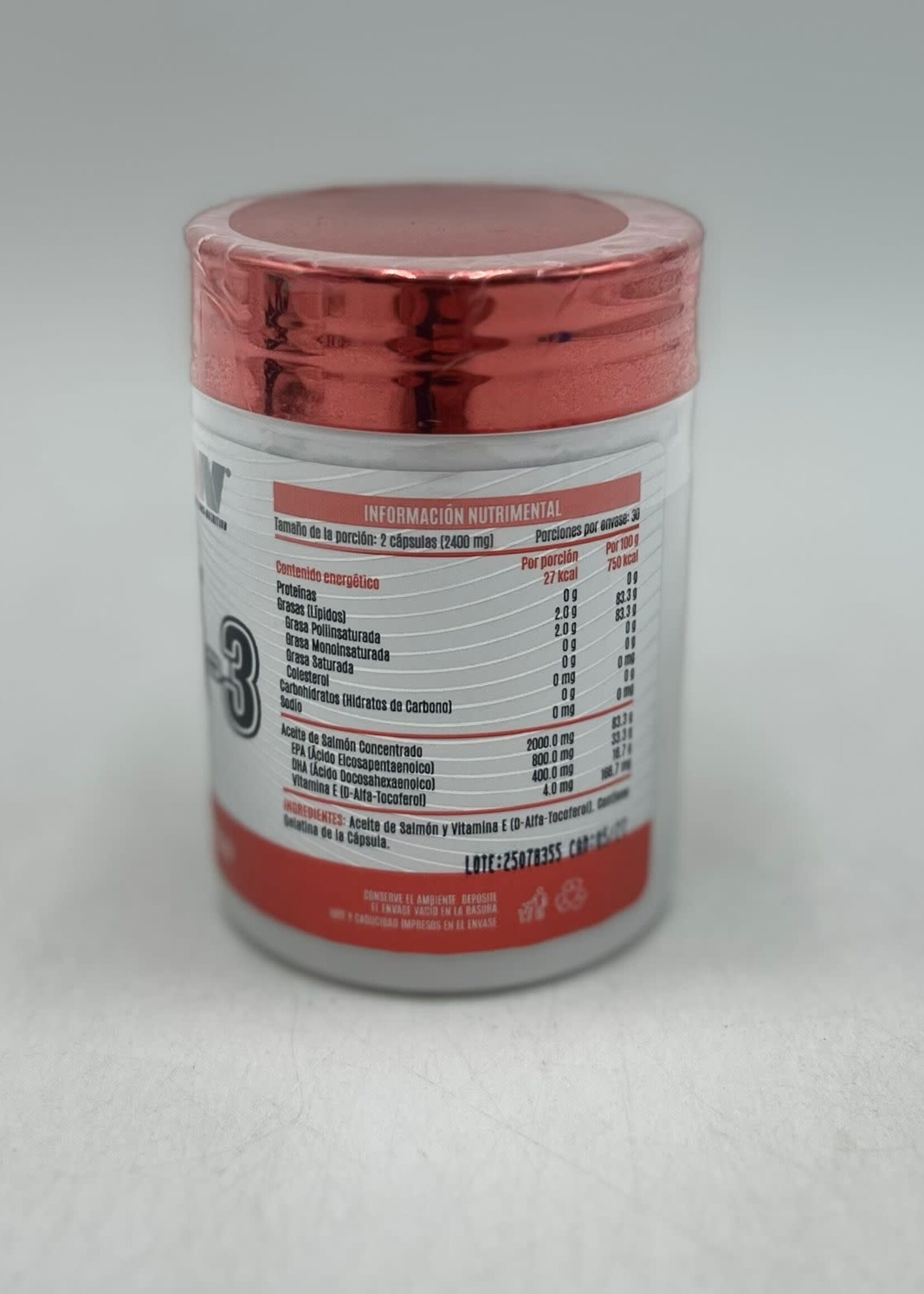 ADVANCE NUTRITION OMEGA 3 60 CAP 1200 MG ADVANCE *BLANCO TAPA ROJA**