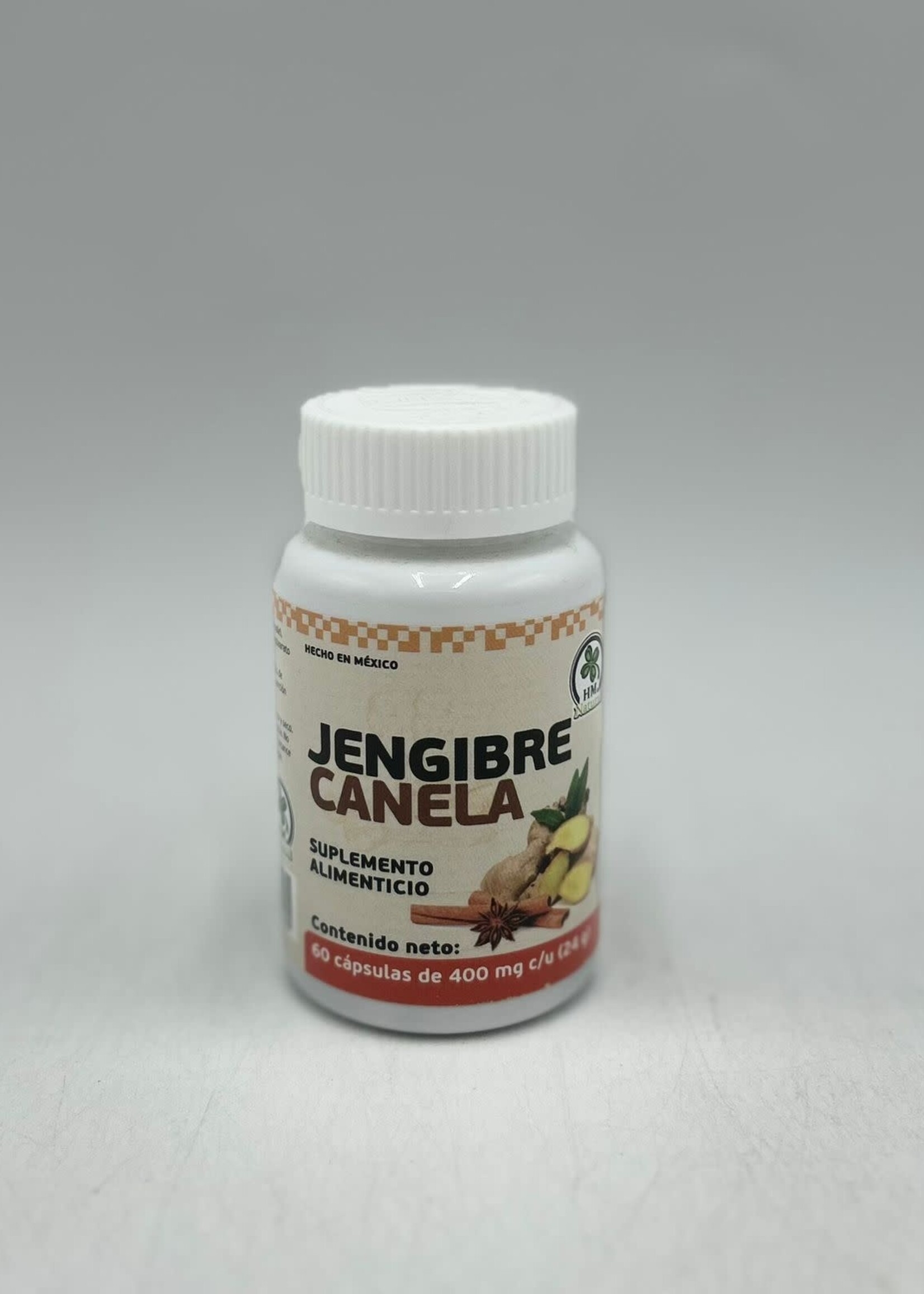 HM NATURAL JENGIBRE CANELA 60 CAPS 400MG HM NATURAL