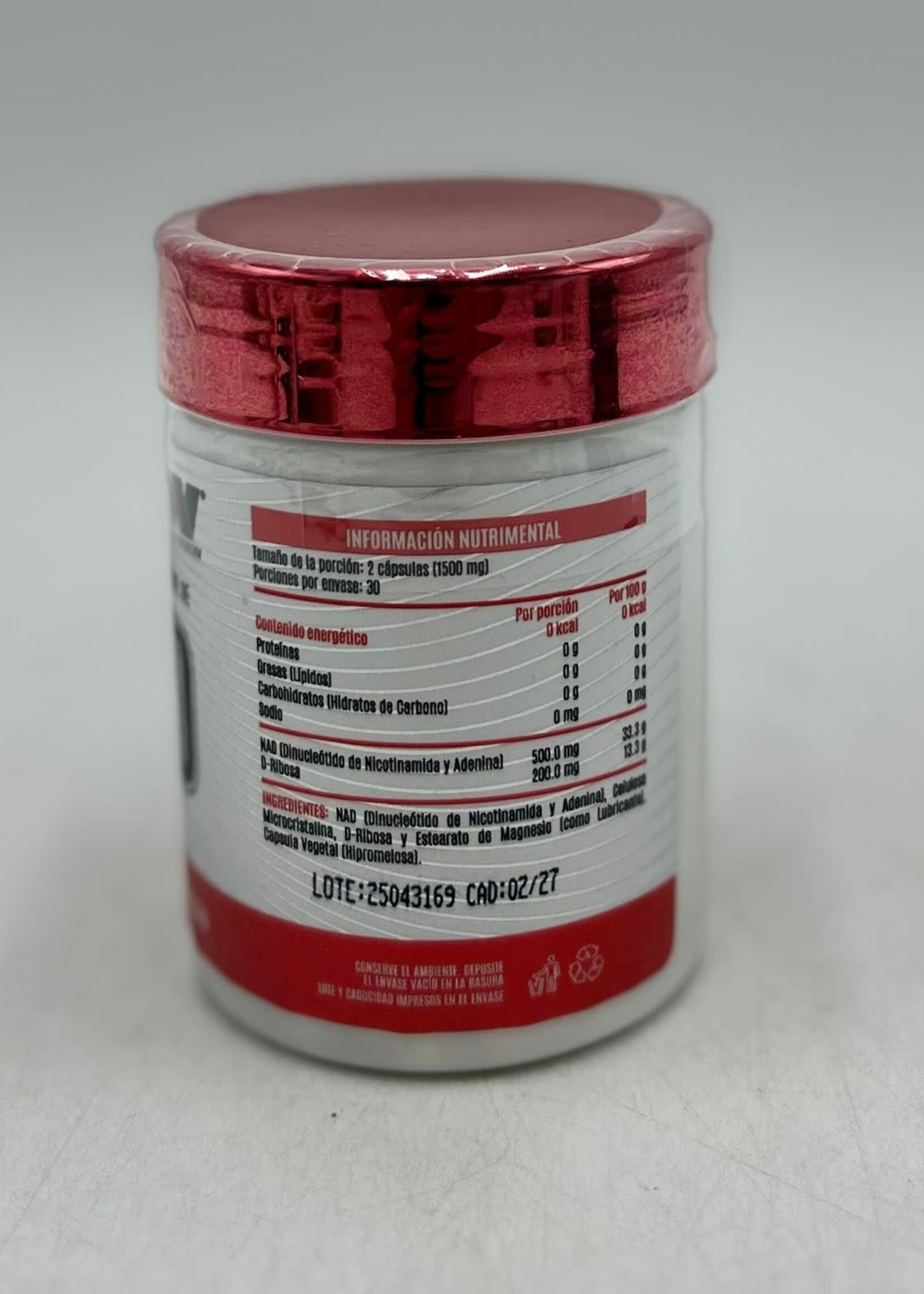 ADVANCE NUTRITION NAD 60 CAP 750 MG ADVANCE