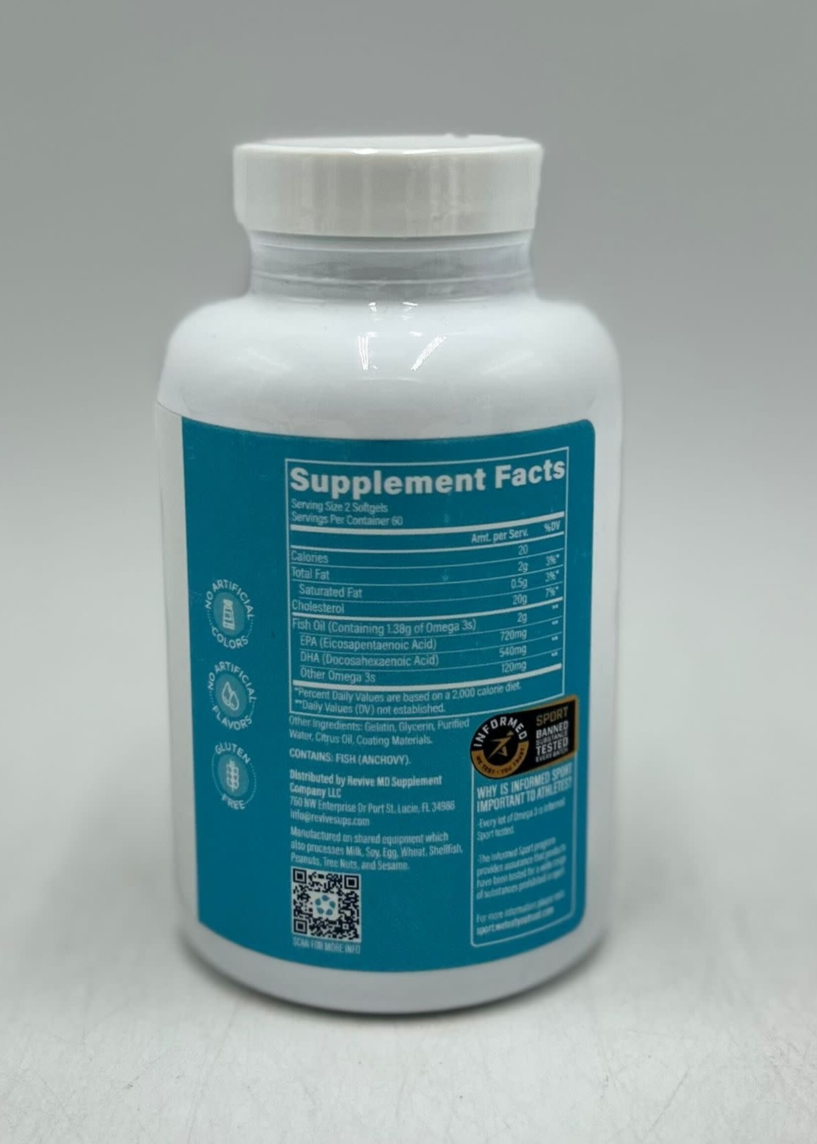 REVIVE OMEGA 3 REVIVE 120 SOFTGELS