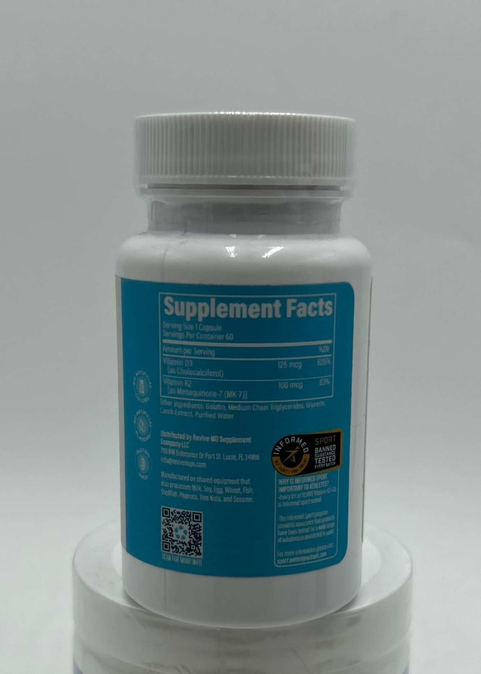 REVIVE VITAMINA K2 & D3 REVIVE 60 CAPS