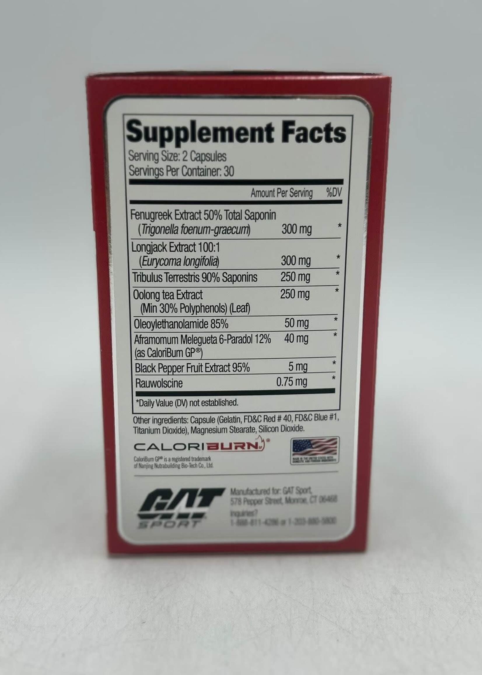 GAT TESTROL FIRE GAT 60 CAP