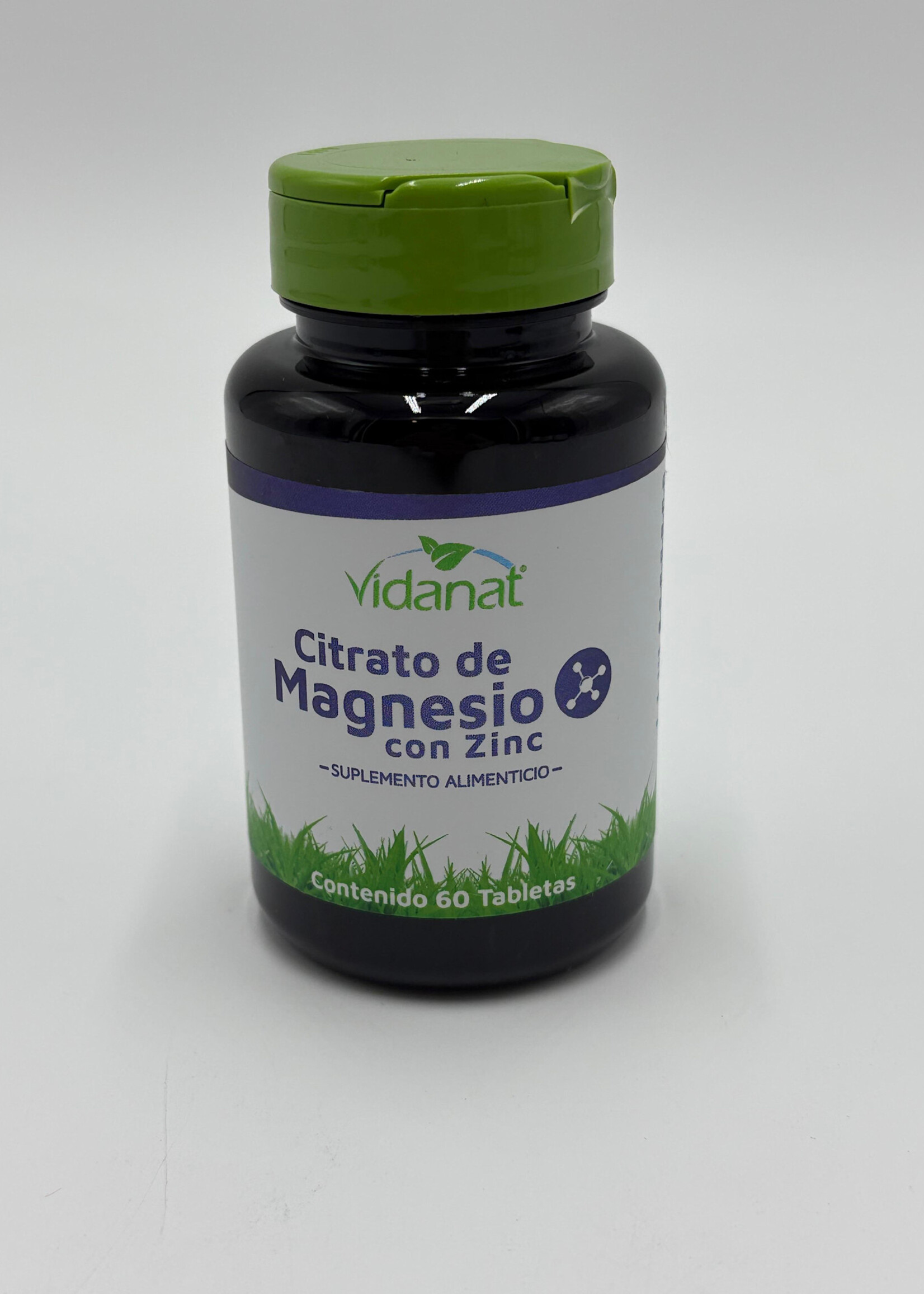 VIDANAT CITRATO DE MAGNESIO CON ZINC VIDANAT 60 TAB