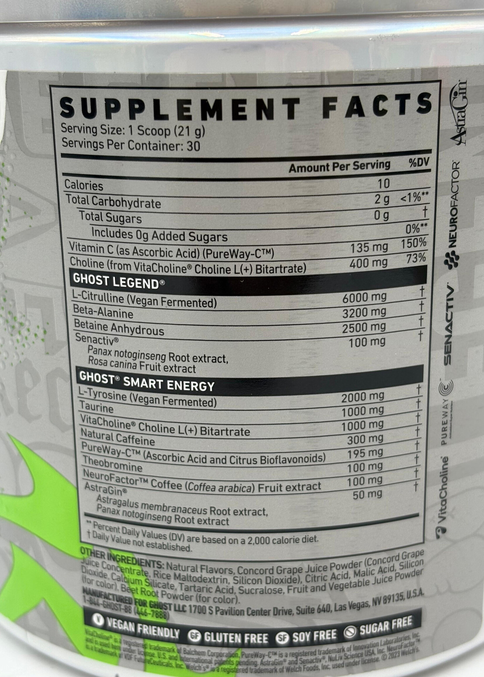 GHOST GHOST LEGEND PWO