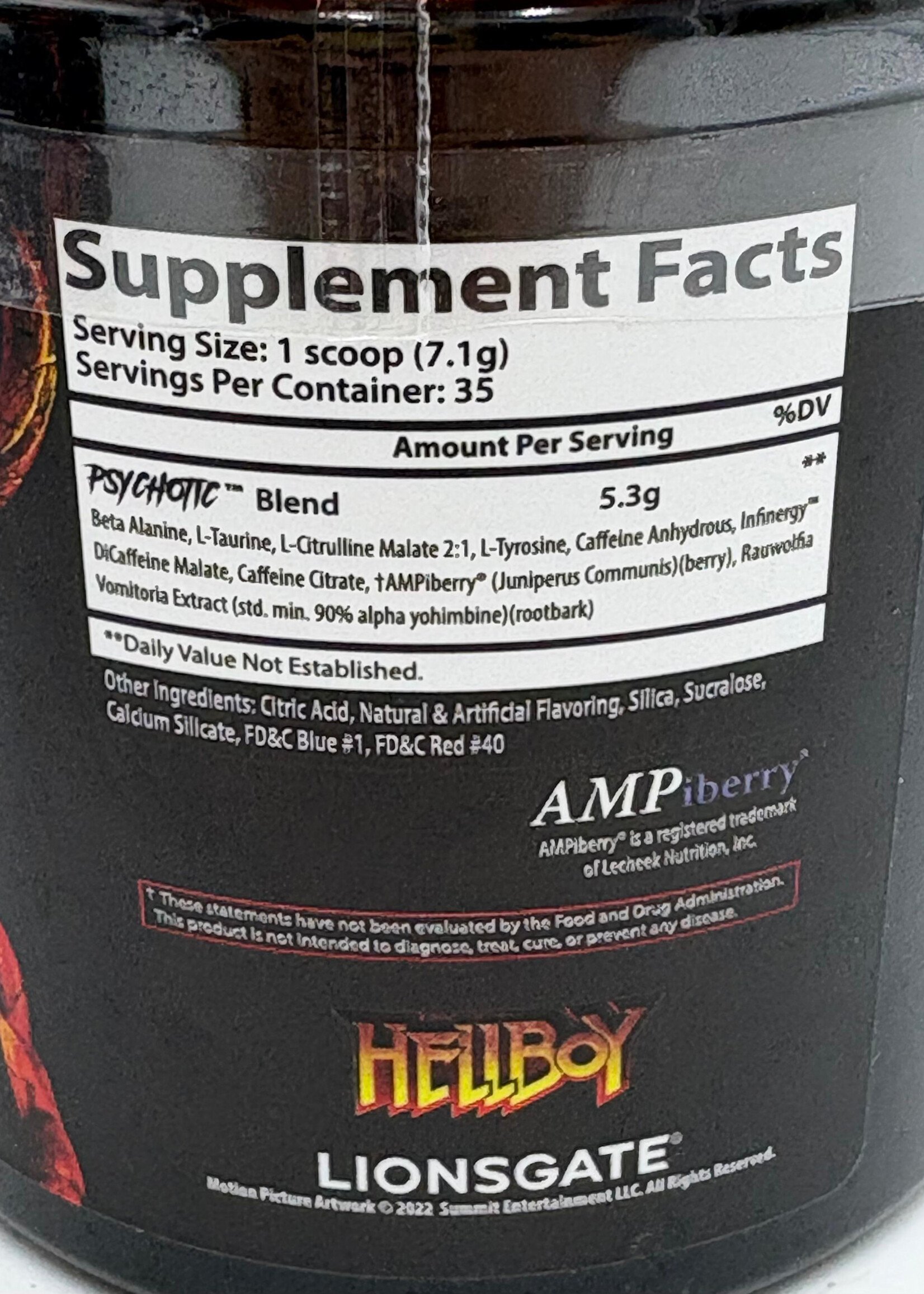 INSANE LABZ PSYCHOTIC HELLBOY