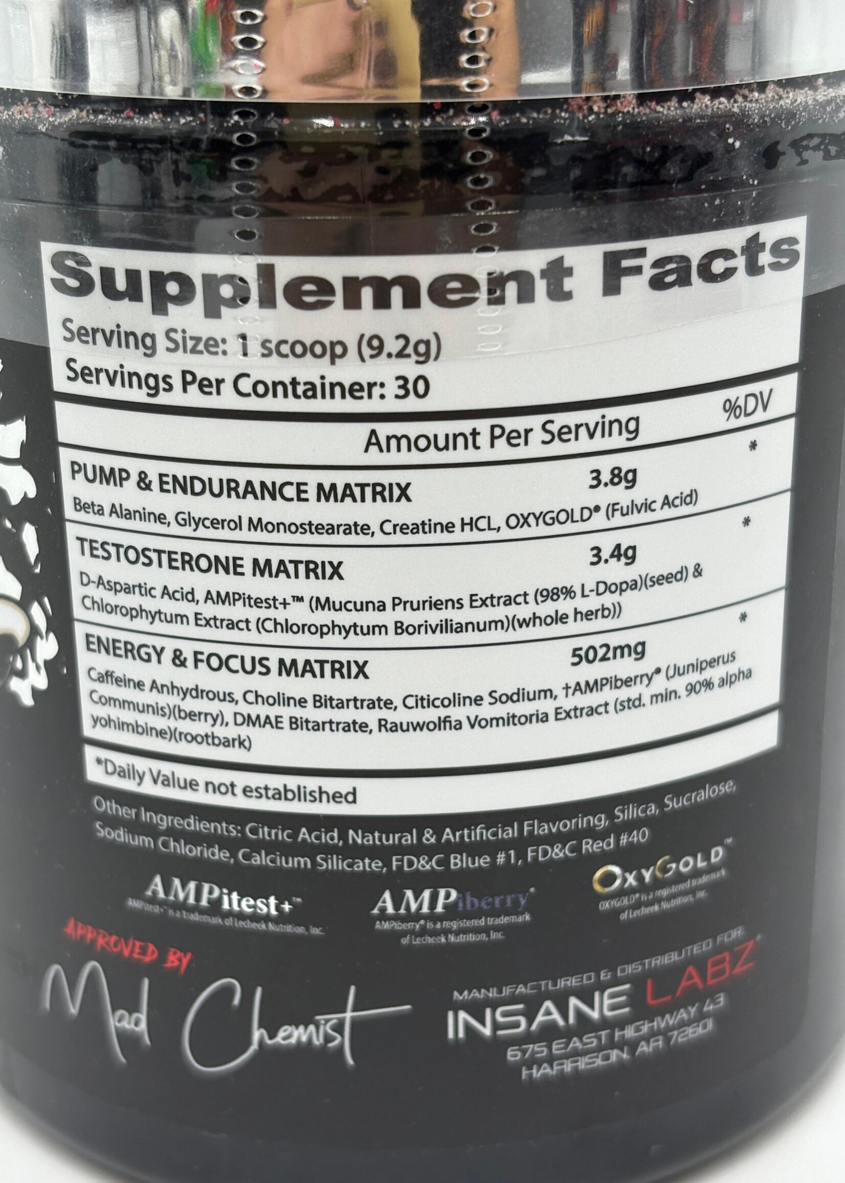 INSANE LABZ PSYCHOTIC TEST