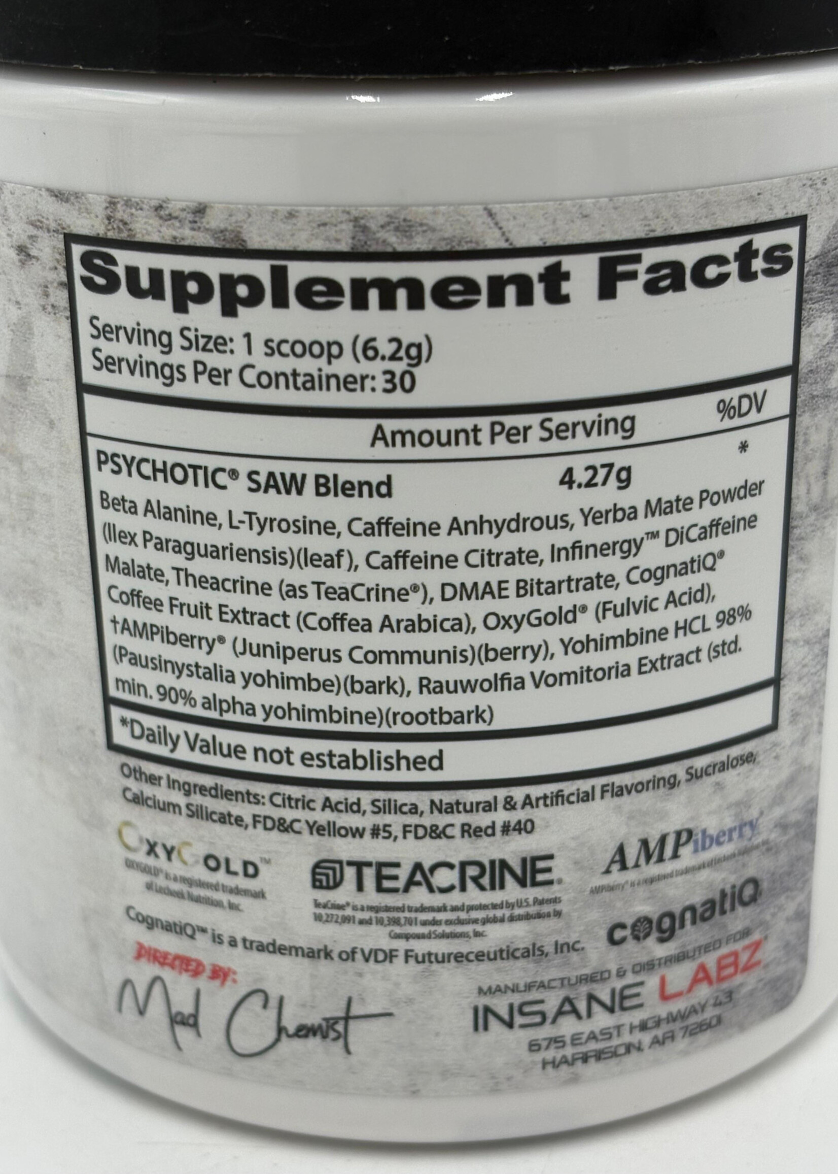 INSANE LABZ PSYCHOTIC SAW SERIES