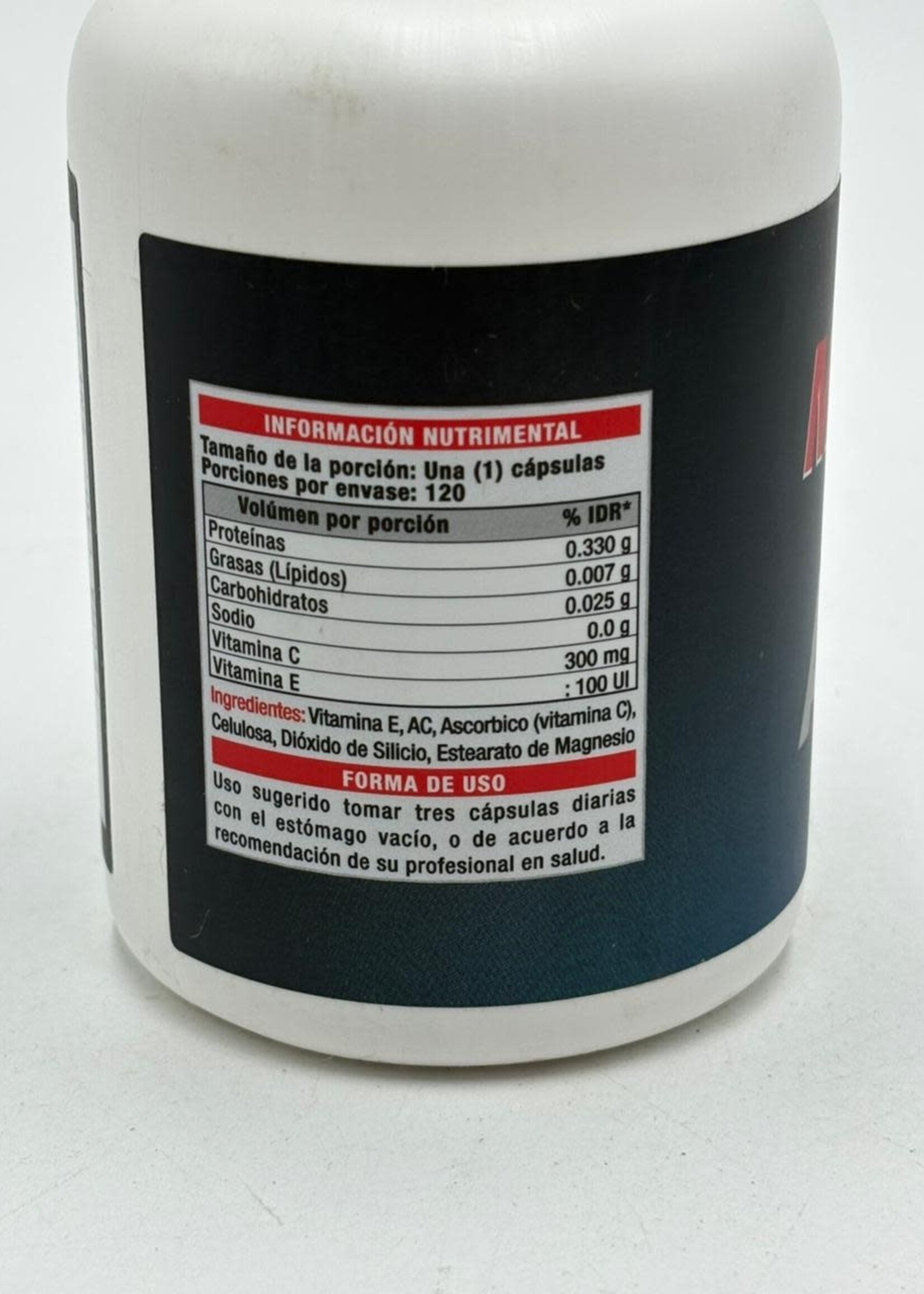 MYOVECTOR ANTIOX VITAMINA C + E  MYOVECTOR 120 CAP