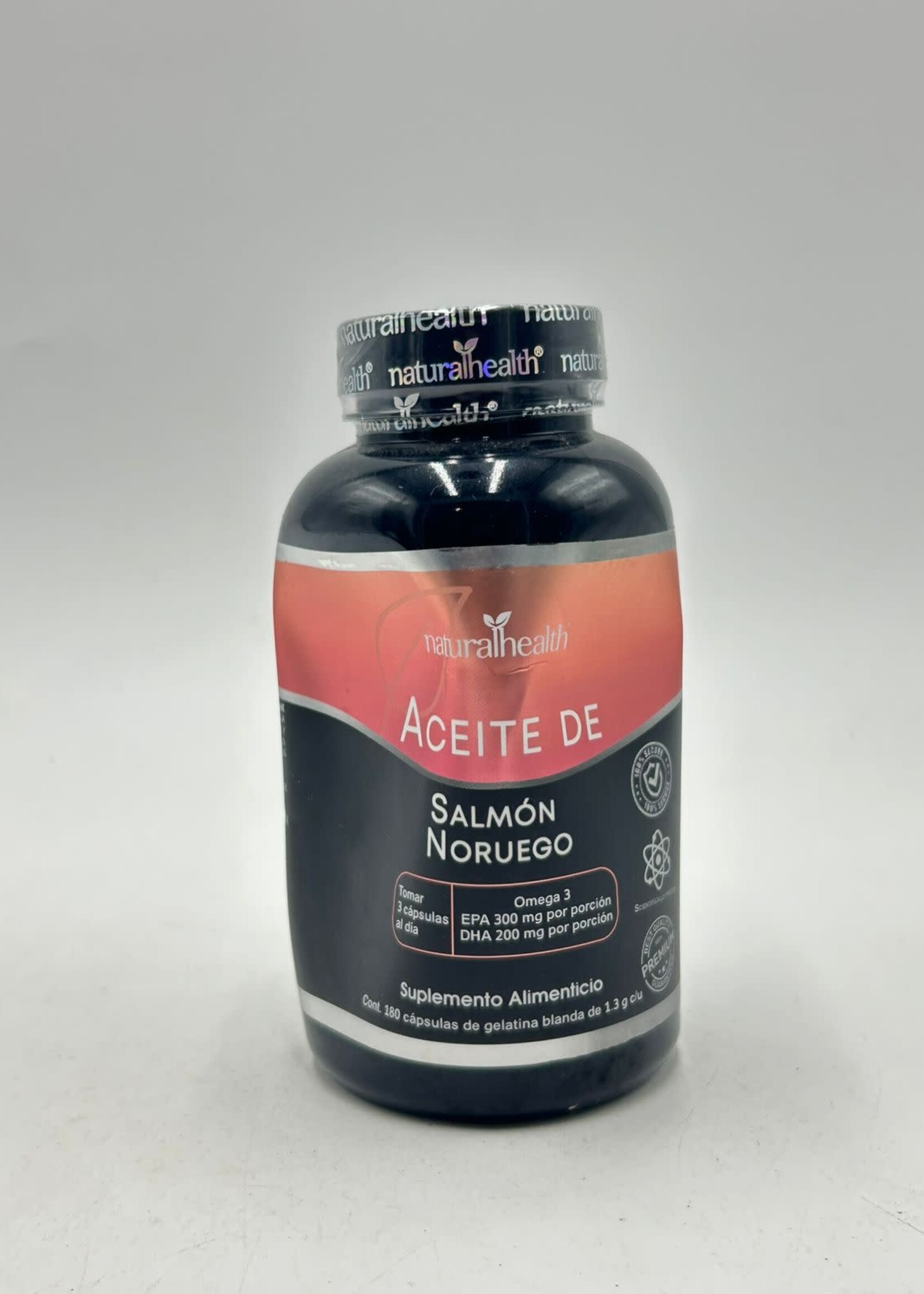 NATURAL HEALTH ACEITE SALMON NORUEGO NATURAL HEALTH 180 CAP