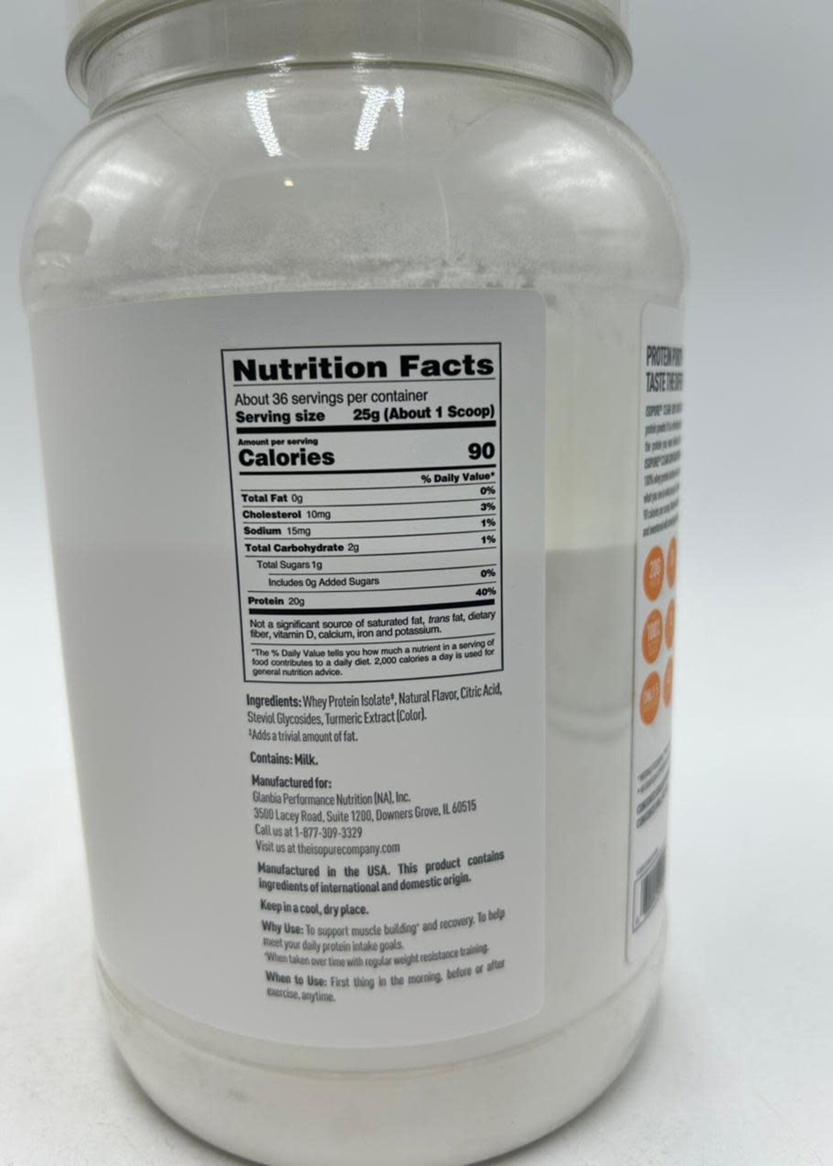 NATURA BEST ISOPURE INFUSION