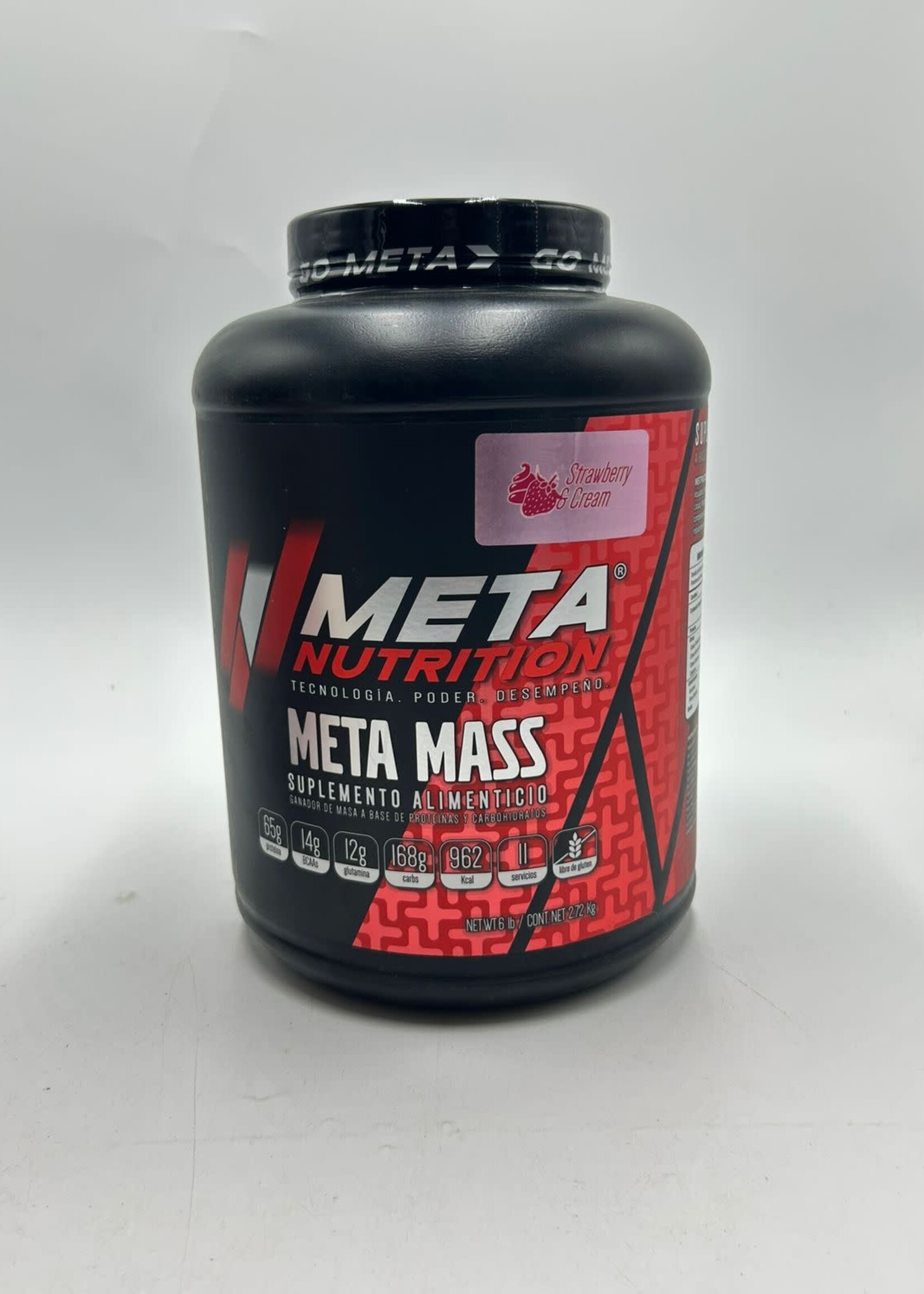 META NUTRITION META MASS (meta nutrition) 6 LB 11 SERV