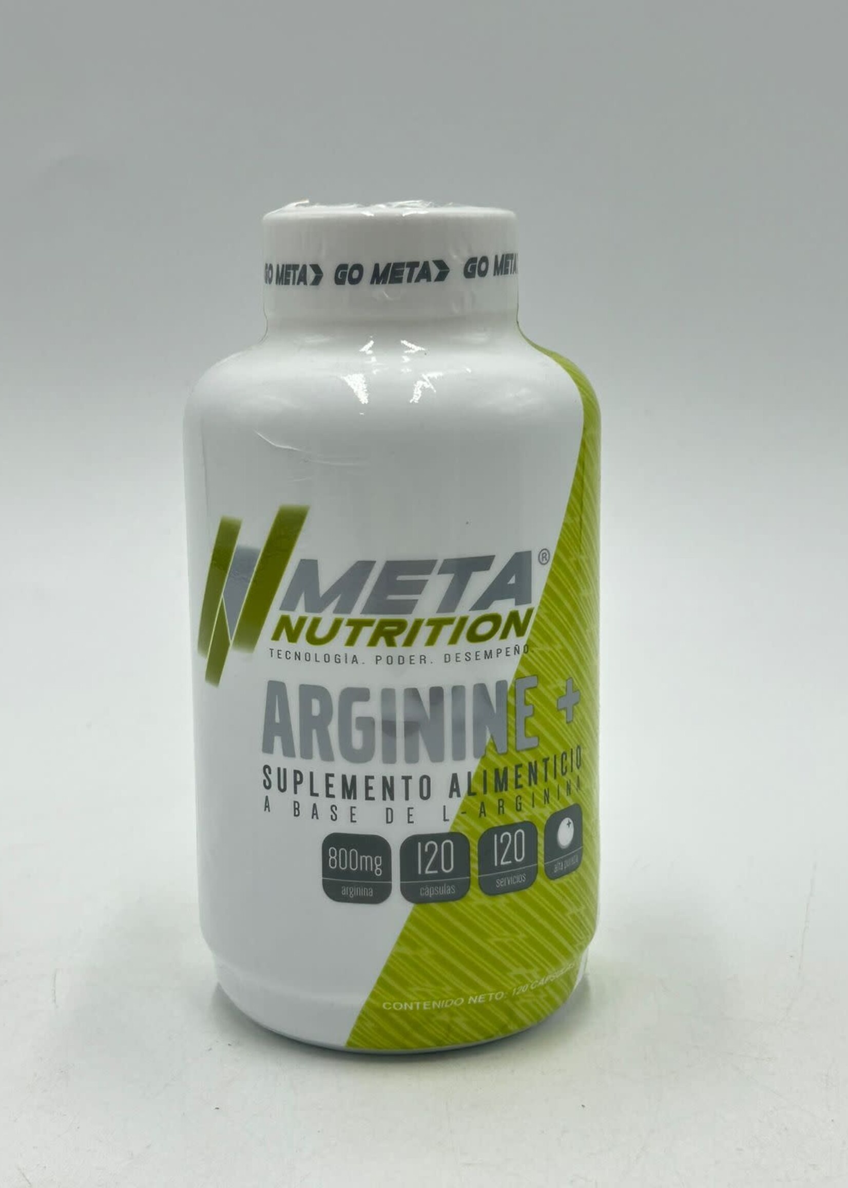 META NUTRITION ARGININA META 800 MG/120 TAB