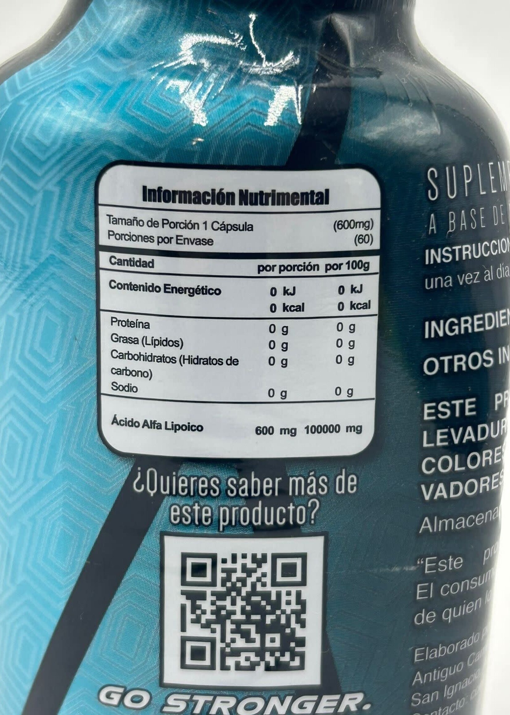 META NUTRITION ALPHA LIPOIC (RALA) META 120 CAP