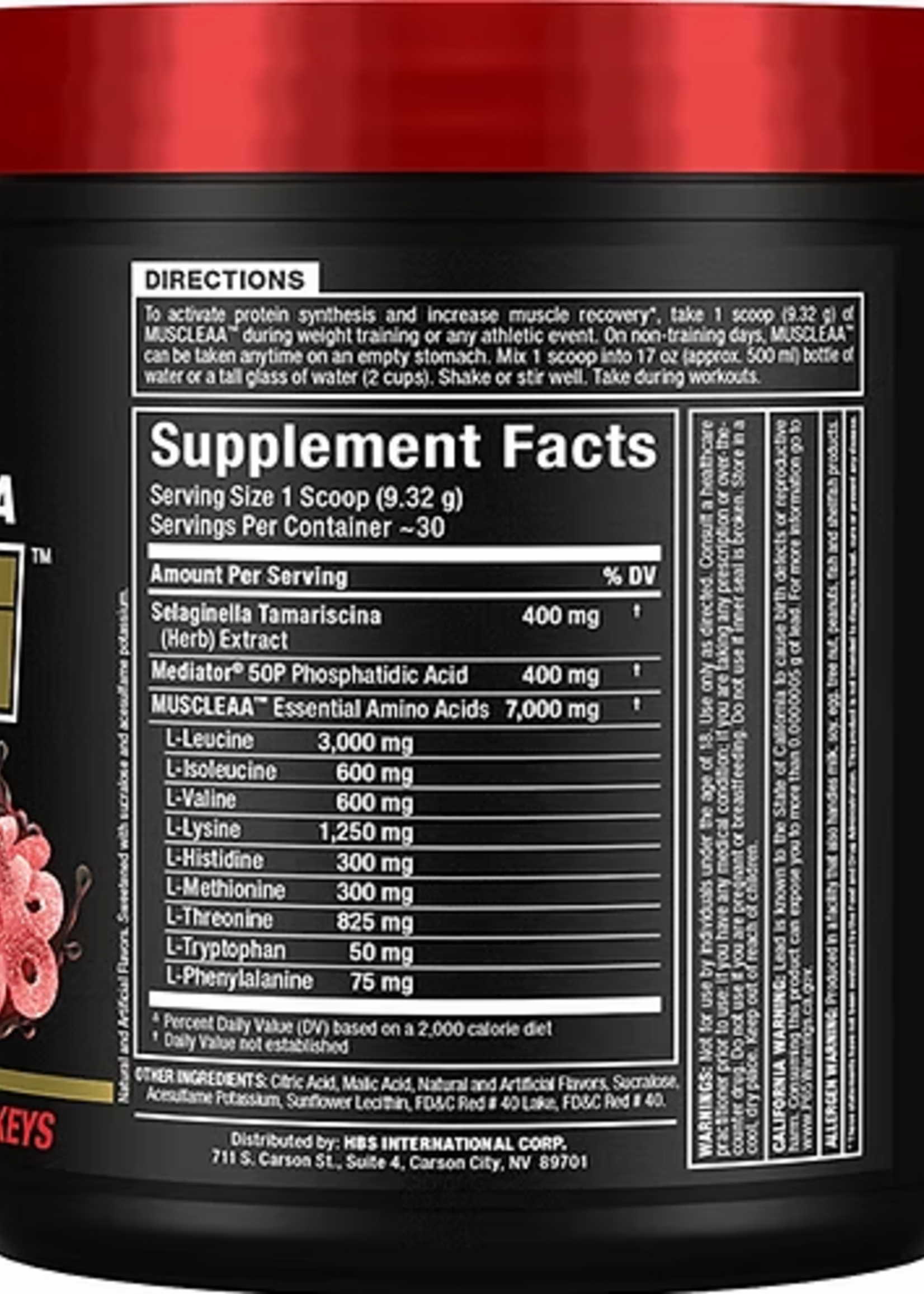 ALLMAX MUSCLE EAA ALLMAX