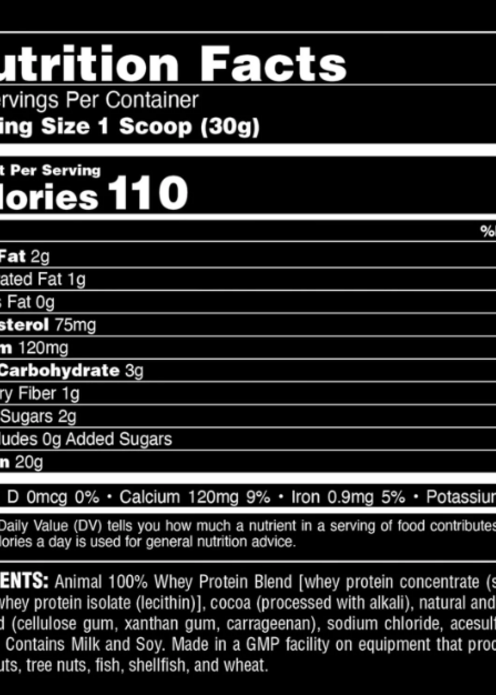 ANIMAL ANIMAL 100 % WHEY