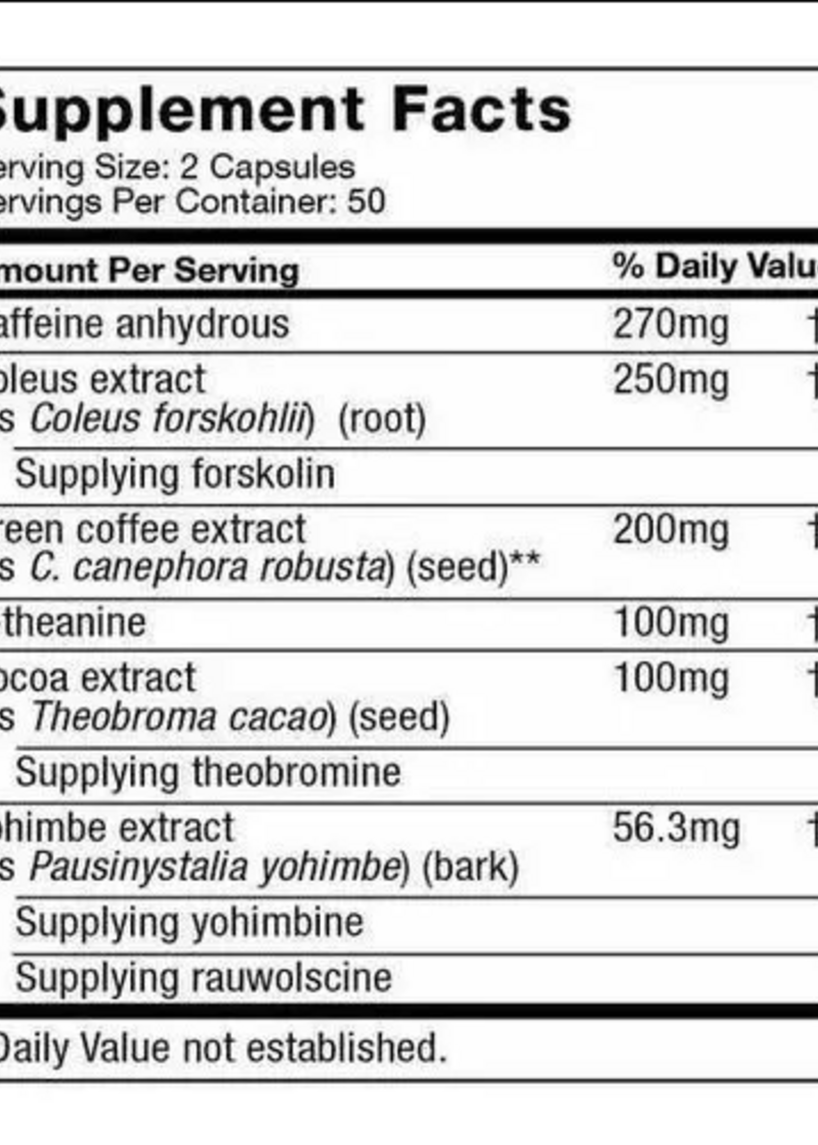 MUSCLETECH HYDROXYCUT HARDCORE ELITE