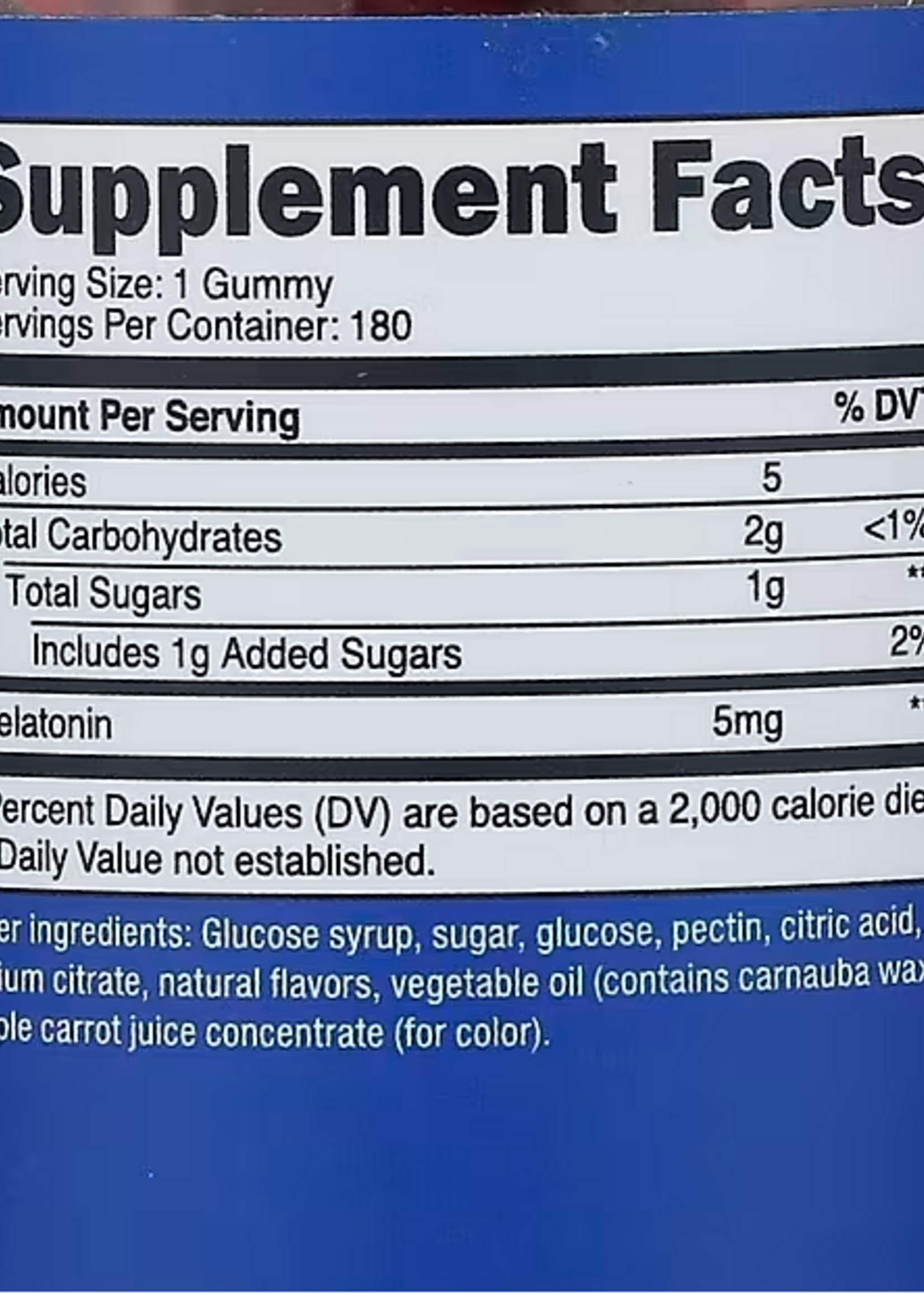NUTRICOST MELATONINA GUMMIES  NUTRICOST (5MG) 180 SERV