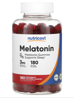 NUTRICOST MELATONINA GUMMIES  NUTRICOST (3MG) 180 SERV