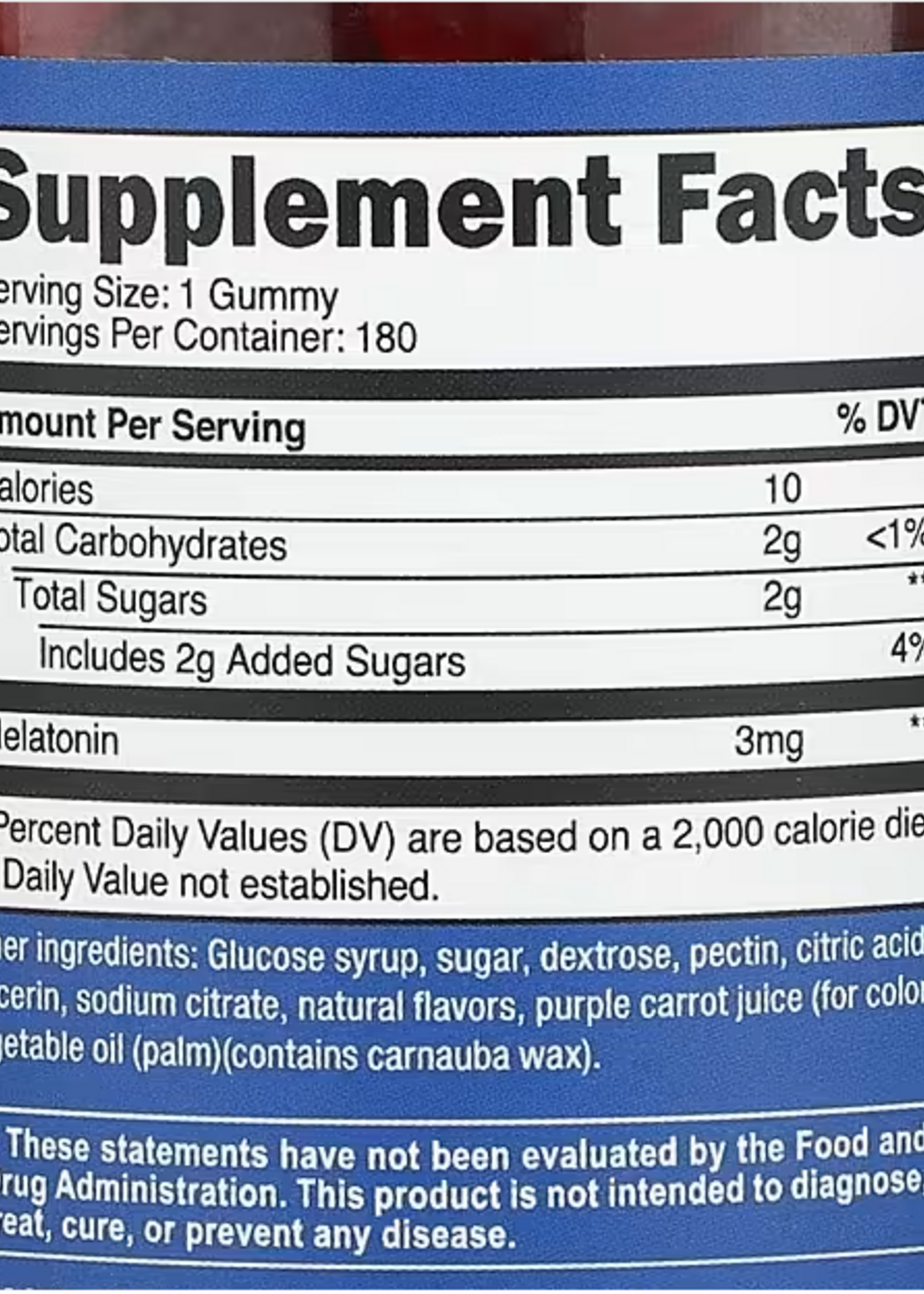 NUTRICOST MELATONINA GUMMIES  NUTRICOST (3MG) 180 SERV