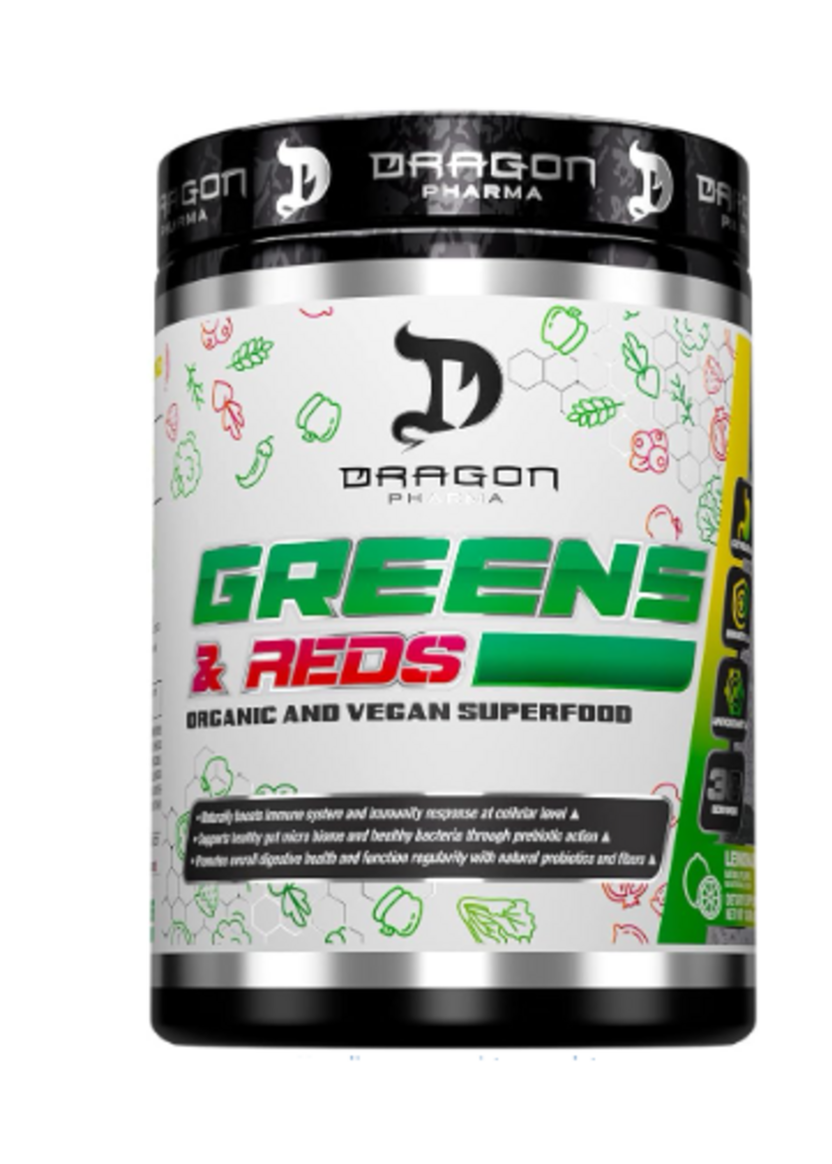 DRAGON PHARMA GREENS & REDS
