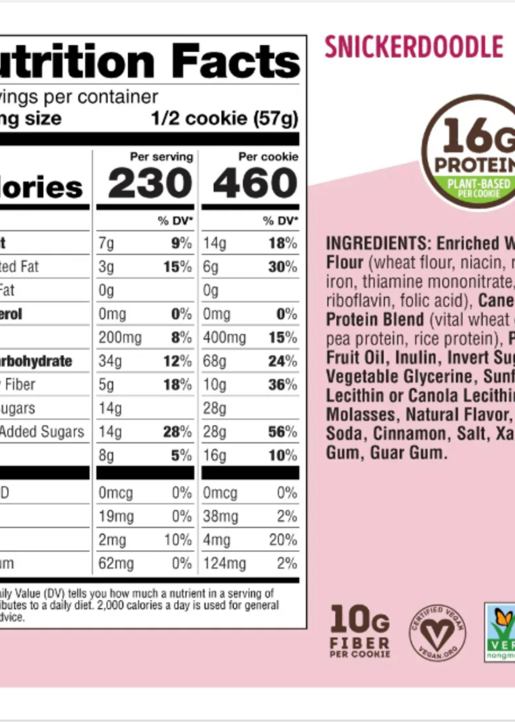 LENNYS AND LARRYS GALLETA PROTEINA LENNYS