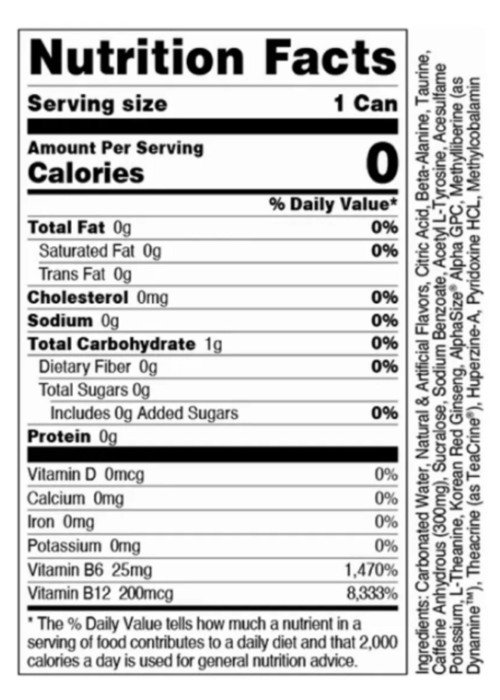 DAS LABS BEBIDA BUCKED UP