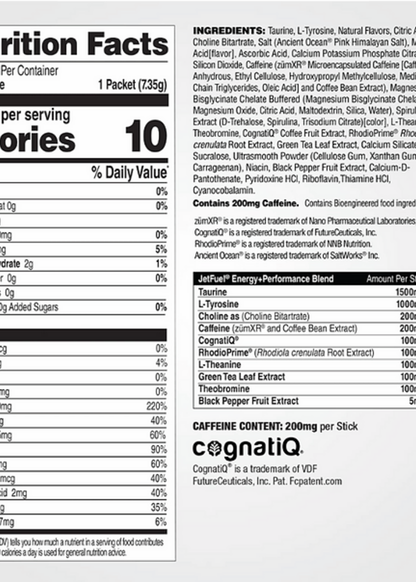 GAT JETFUEL ENERGY STICKS 14/pack