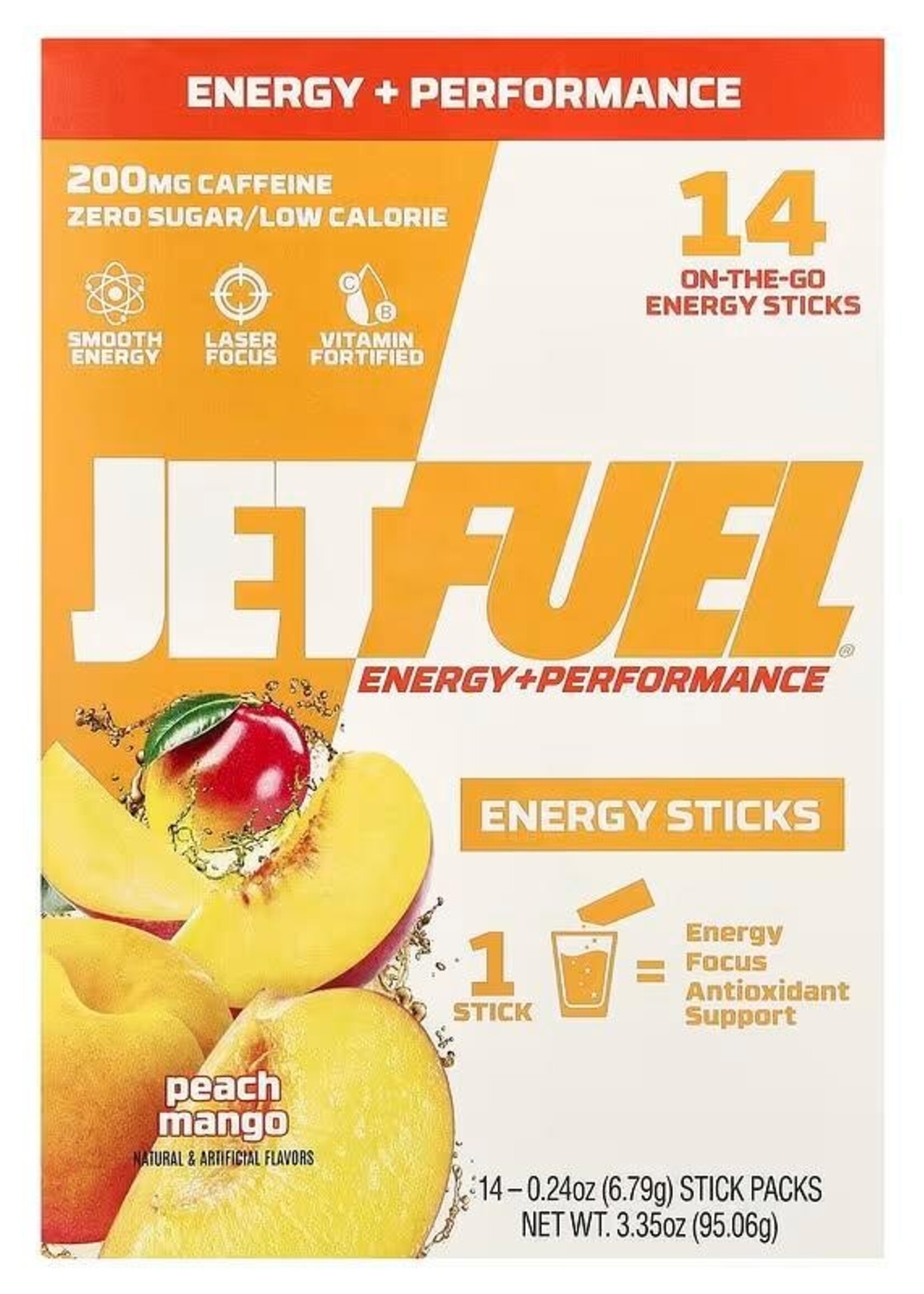 GAT JETFUEL ENERGY STICKS 14/pack