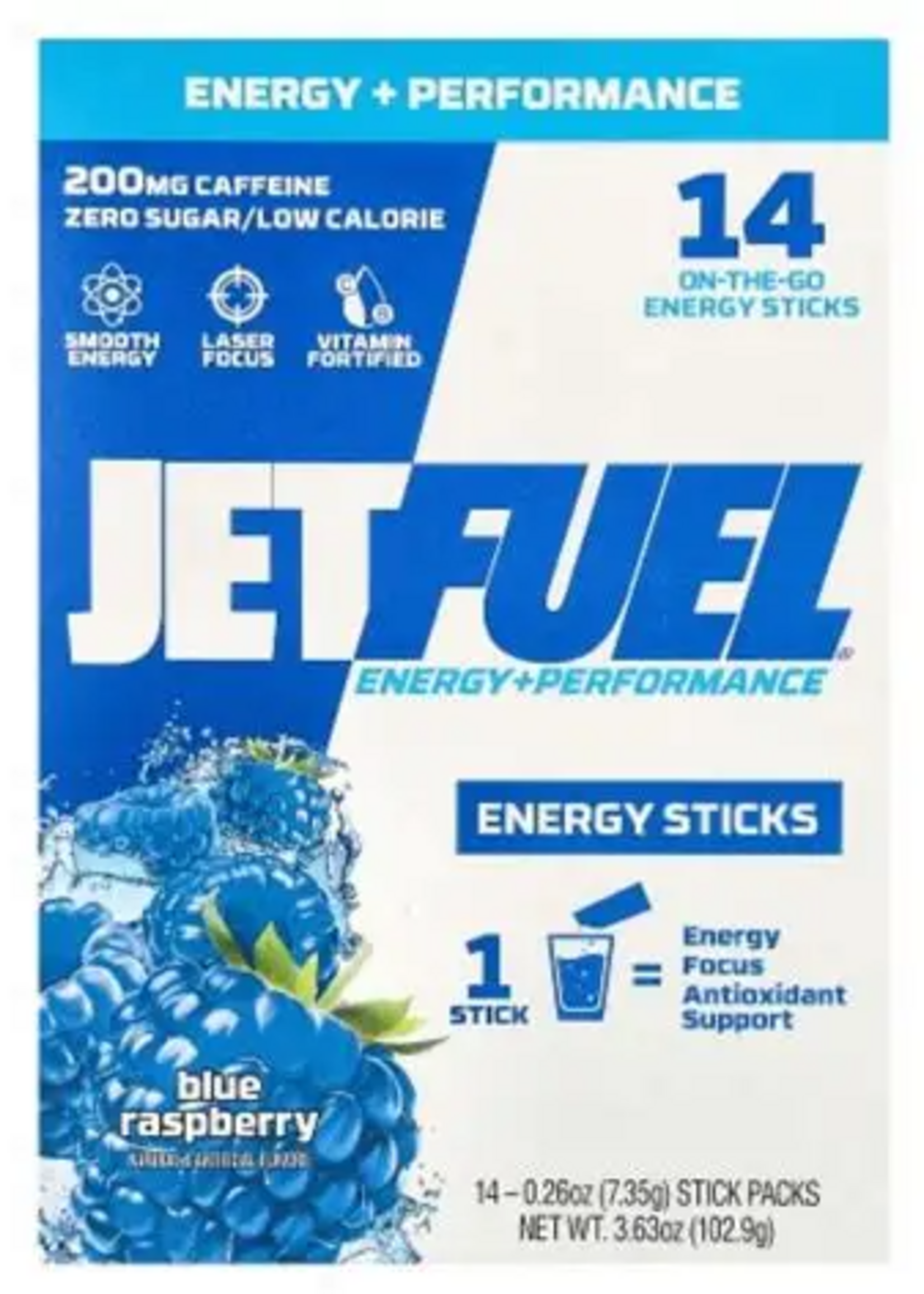 GAT JETFUEL ENERGY STICKS 14/pack