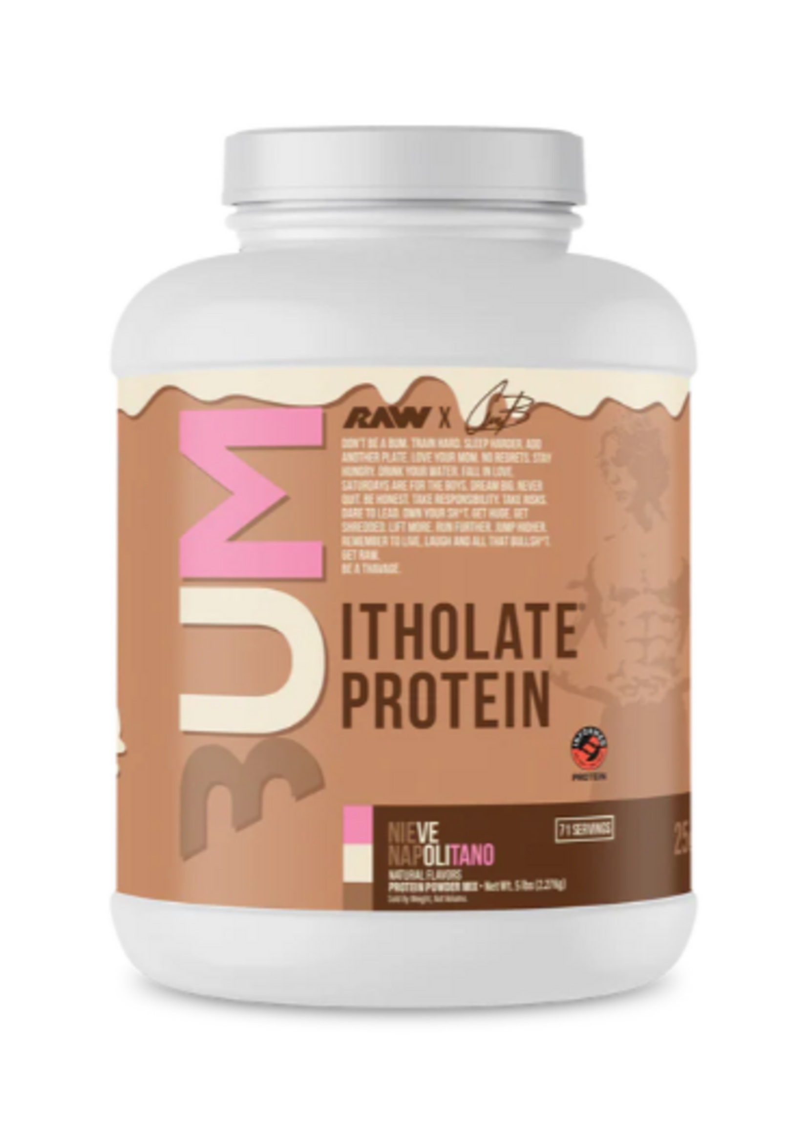 CBUM CBUM ISO 5 LB NIEVE NAPOLITANO (EDITION BELCAST)
