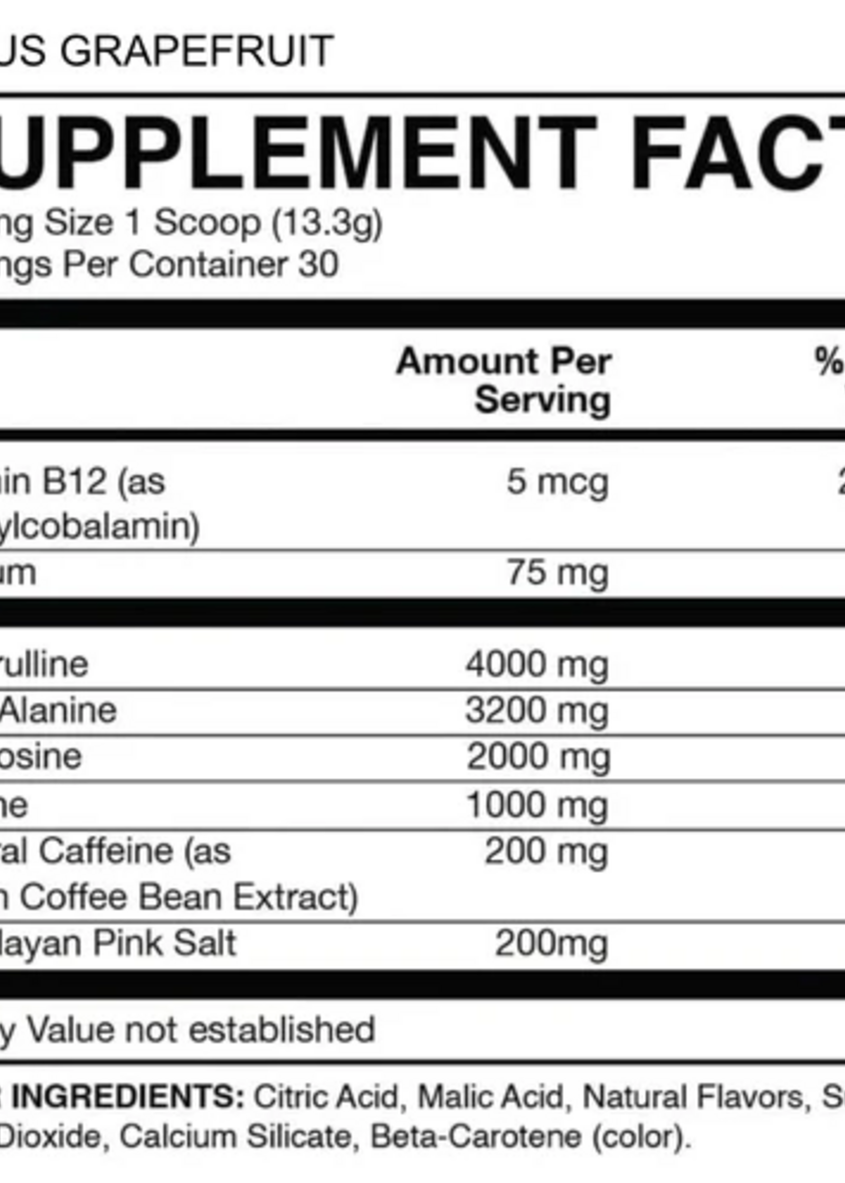 CBUM PRE CBUM ESSENTIAL