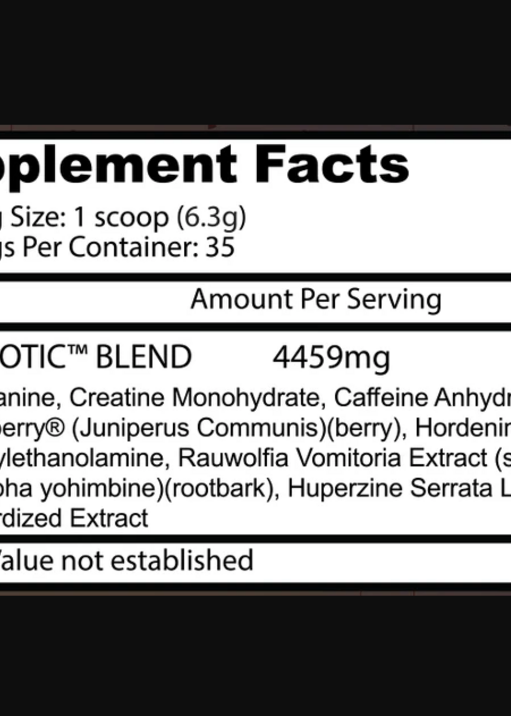 INSANE LABZ PSYCHOTIC ROJO 35 SERV