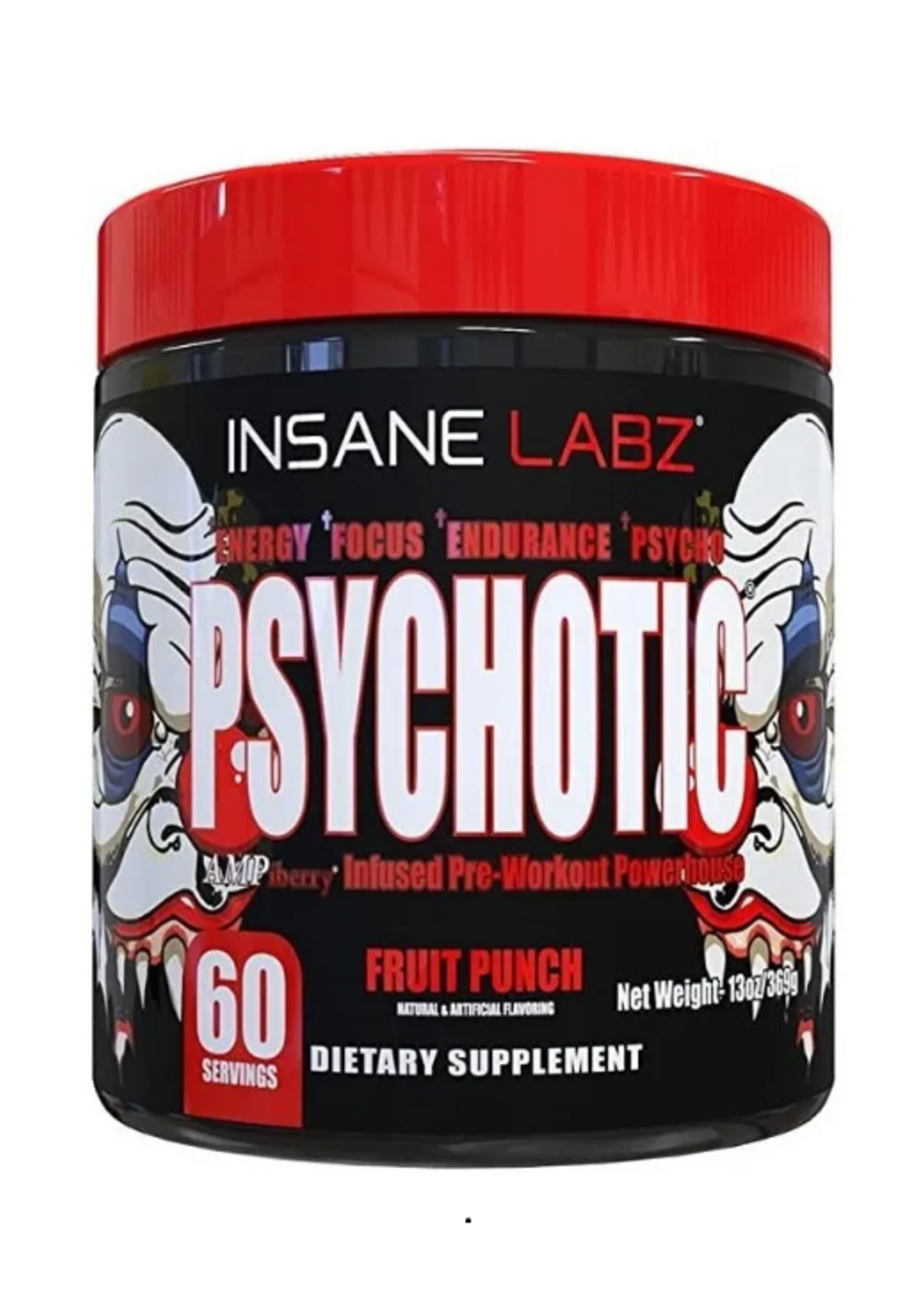 INSANE LABZ PSYCHOTIC ROJO 60 SERV