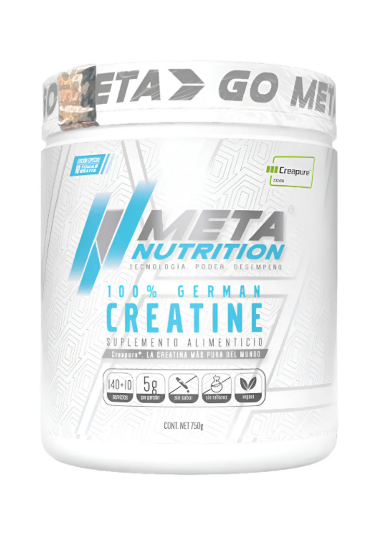 META NUTRITION GERMAN CREAPURE CREATINA META 150 SERV