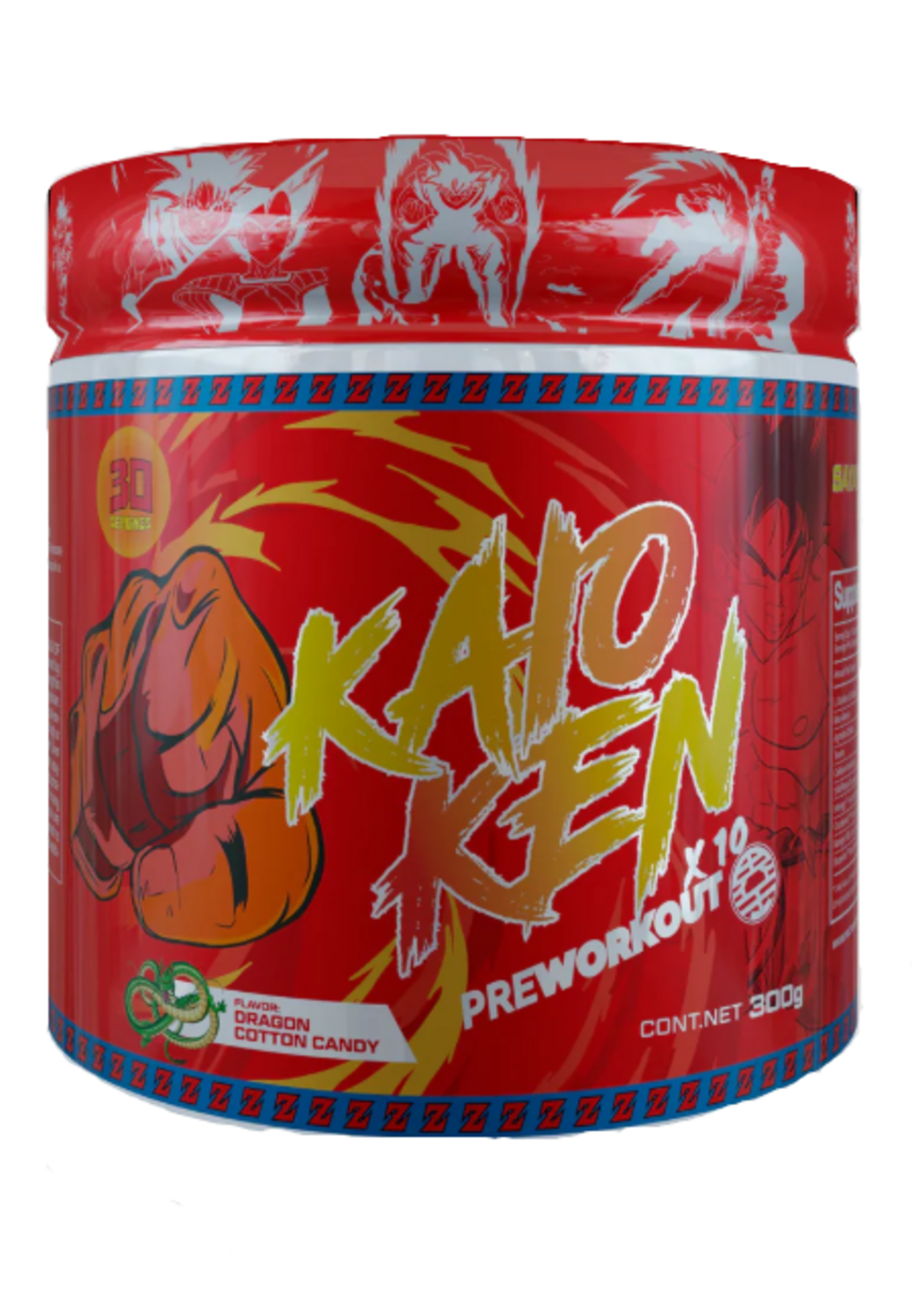 SAIYANLABS KAIOKEN ROJO